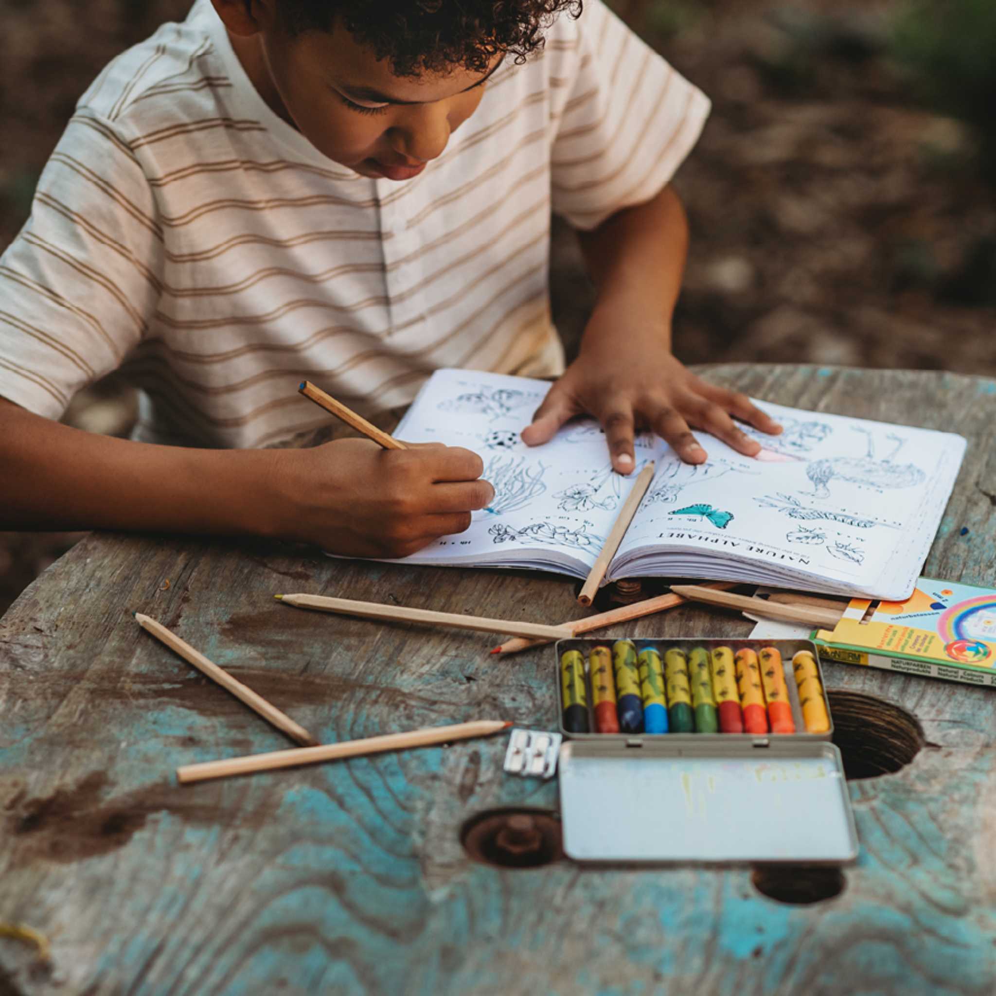 Boy With You Wild Books Activity Book
