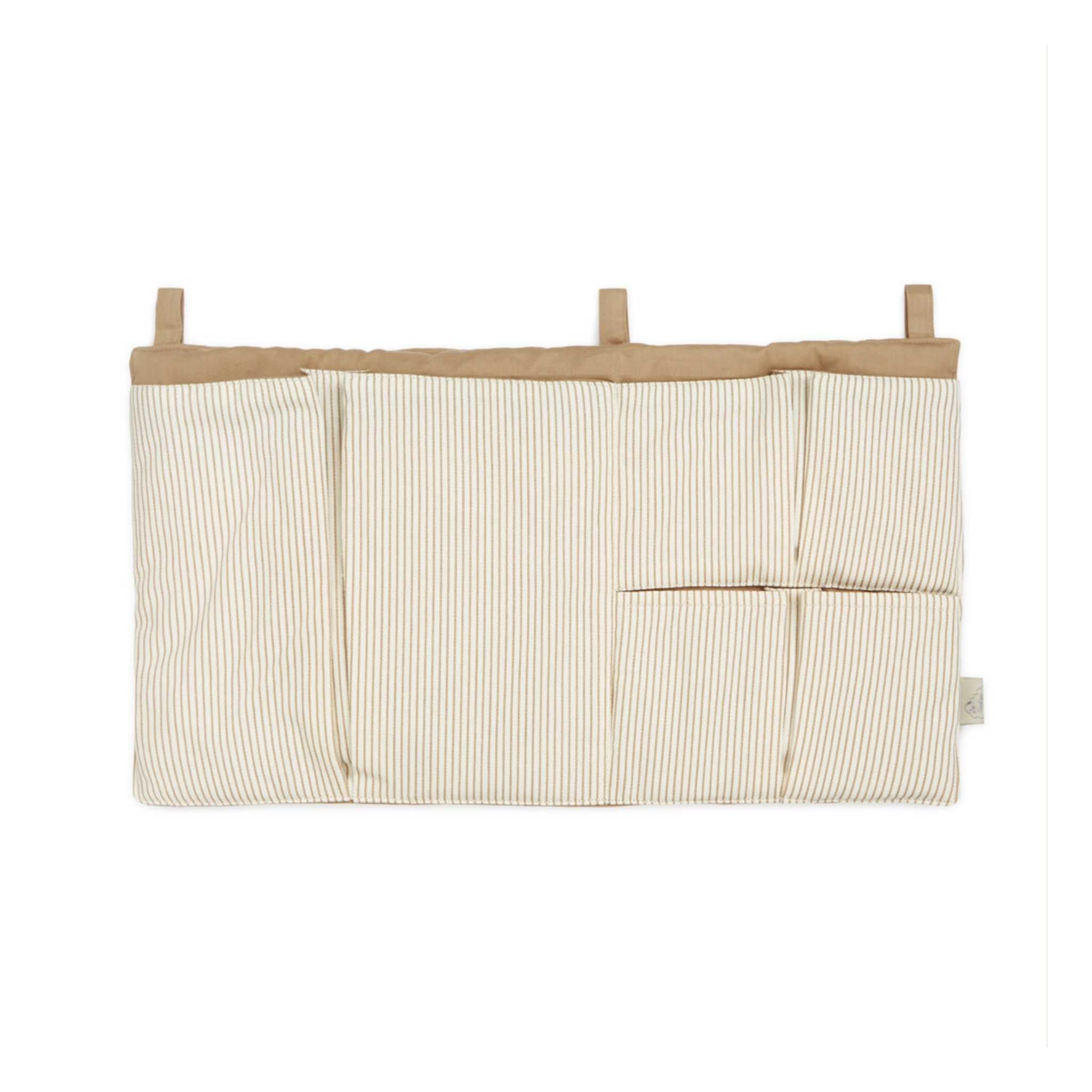 Cam Cam Copenhagen Bed Pocket - Camel Stripes