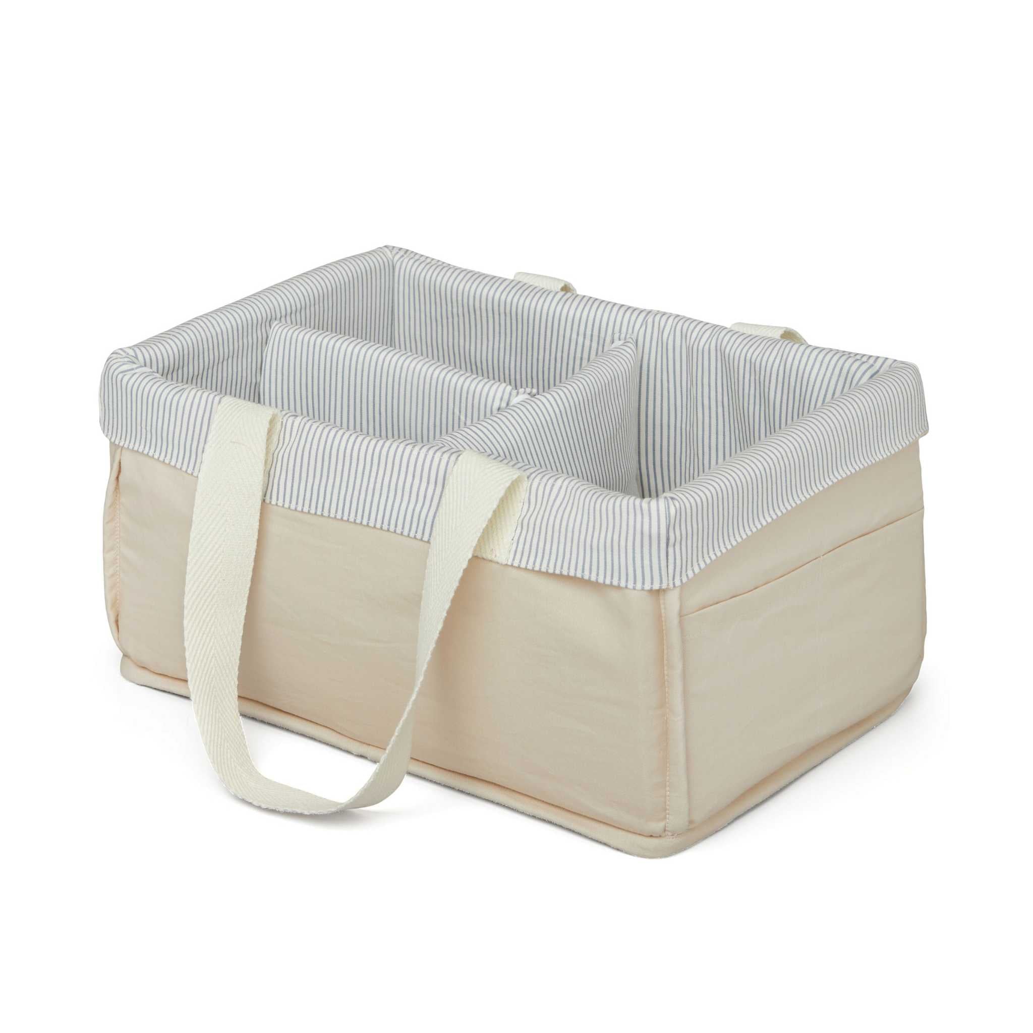 Cam Cam Diaper Caddy Blue Stripes - Main Image