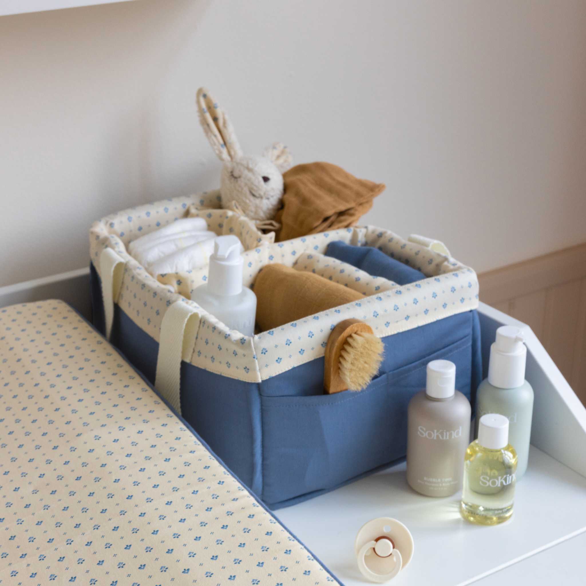 Cam Cam Diaper Caddy Capri - Styled