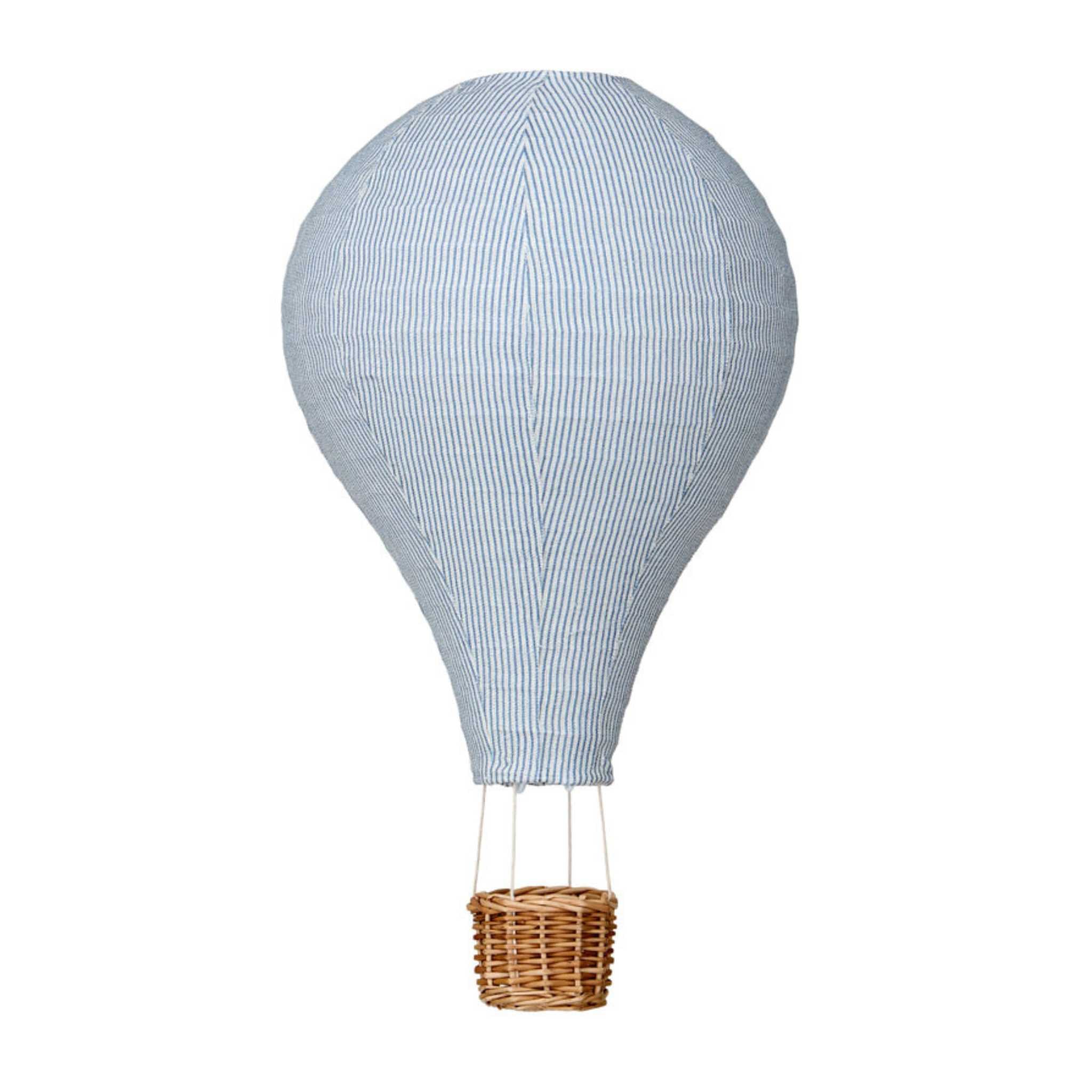Cam Cam Hot Air Balloon Light Shade - Classic Blue Stripes