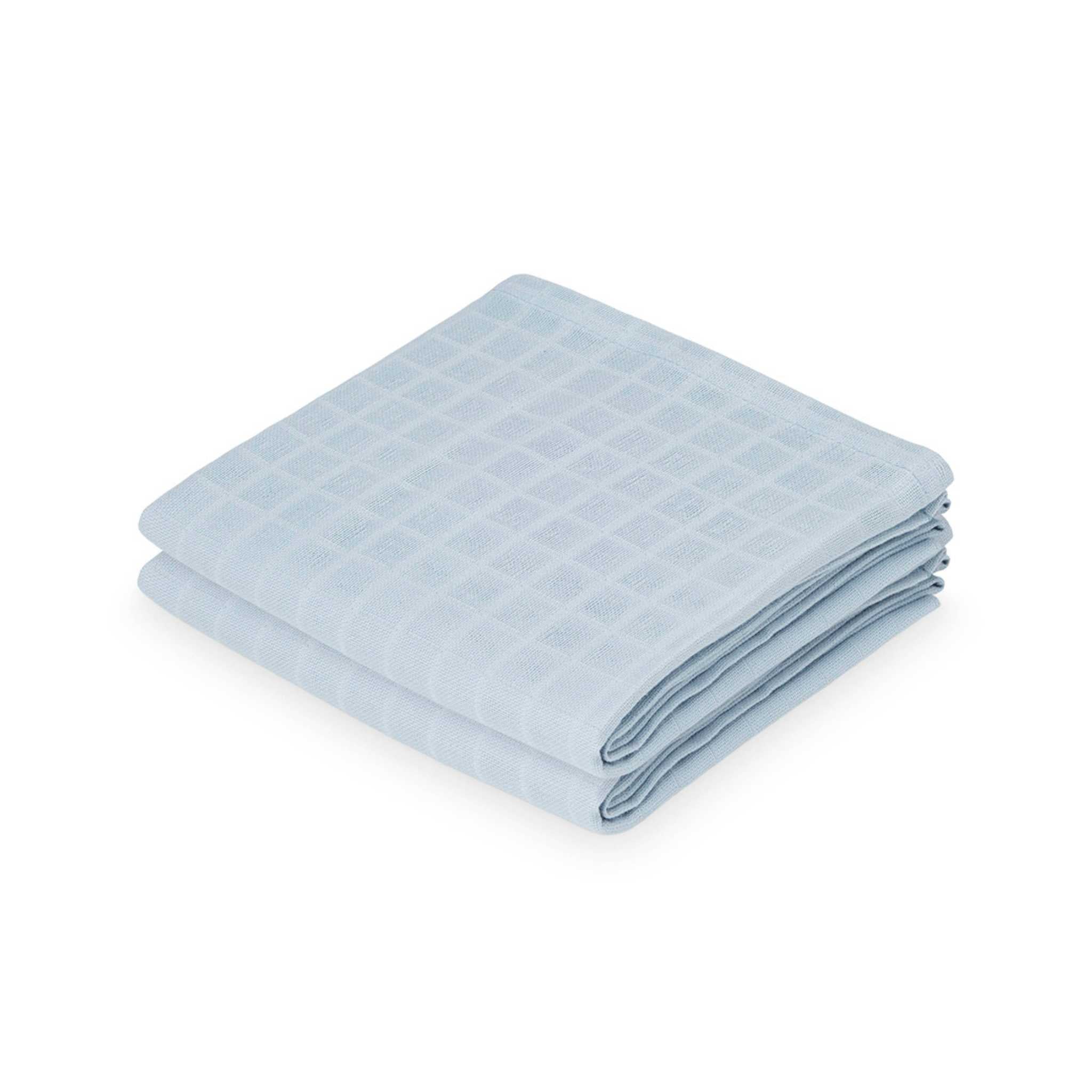 Cam Cam Muslin Cloths - Dusty Blue