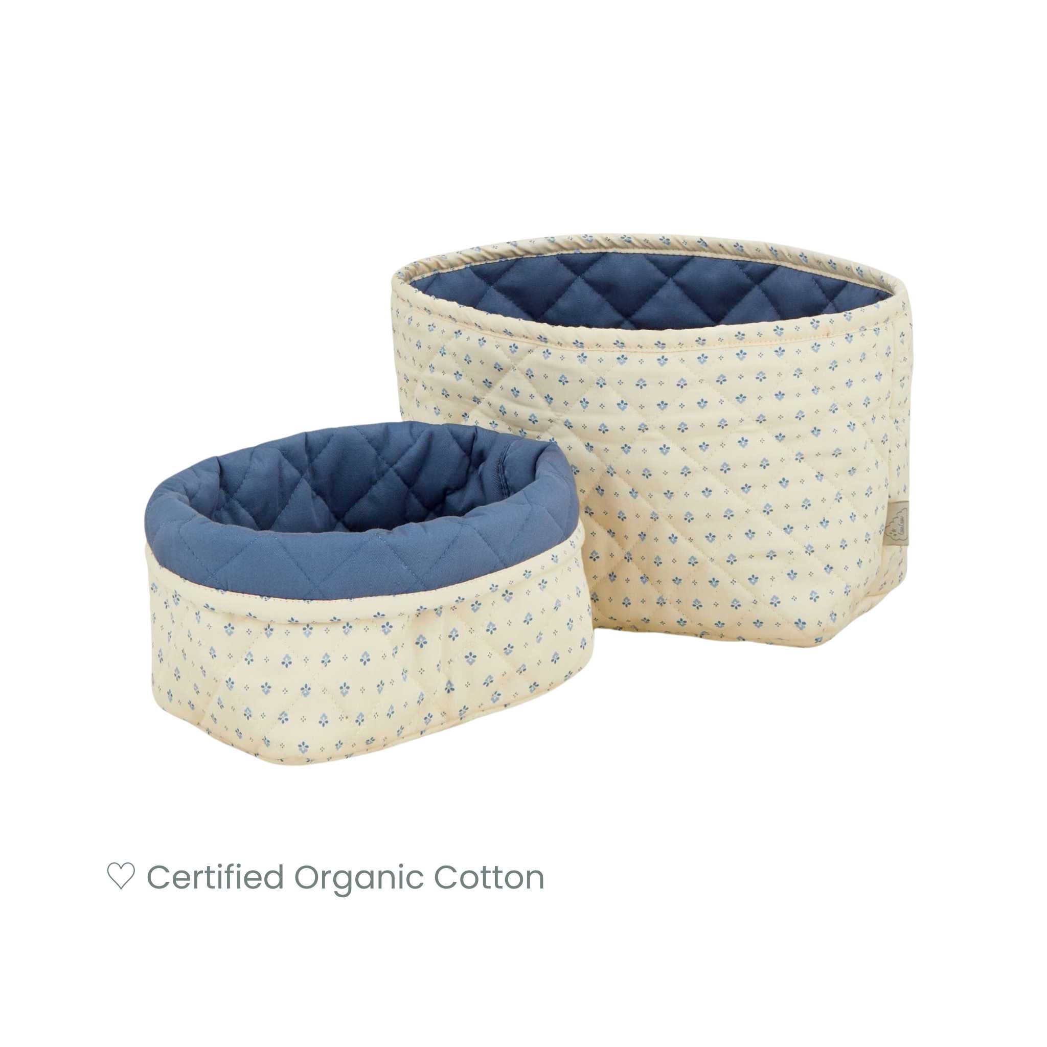 Cam Cam Quilted Storage Baskets