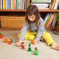 Child Playing With Aguamarina Autumn Nins Wooden Play Set