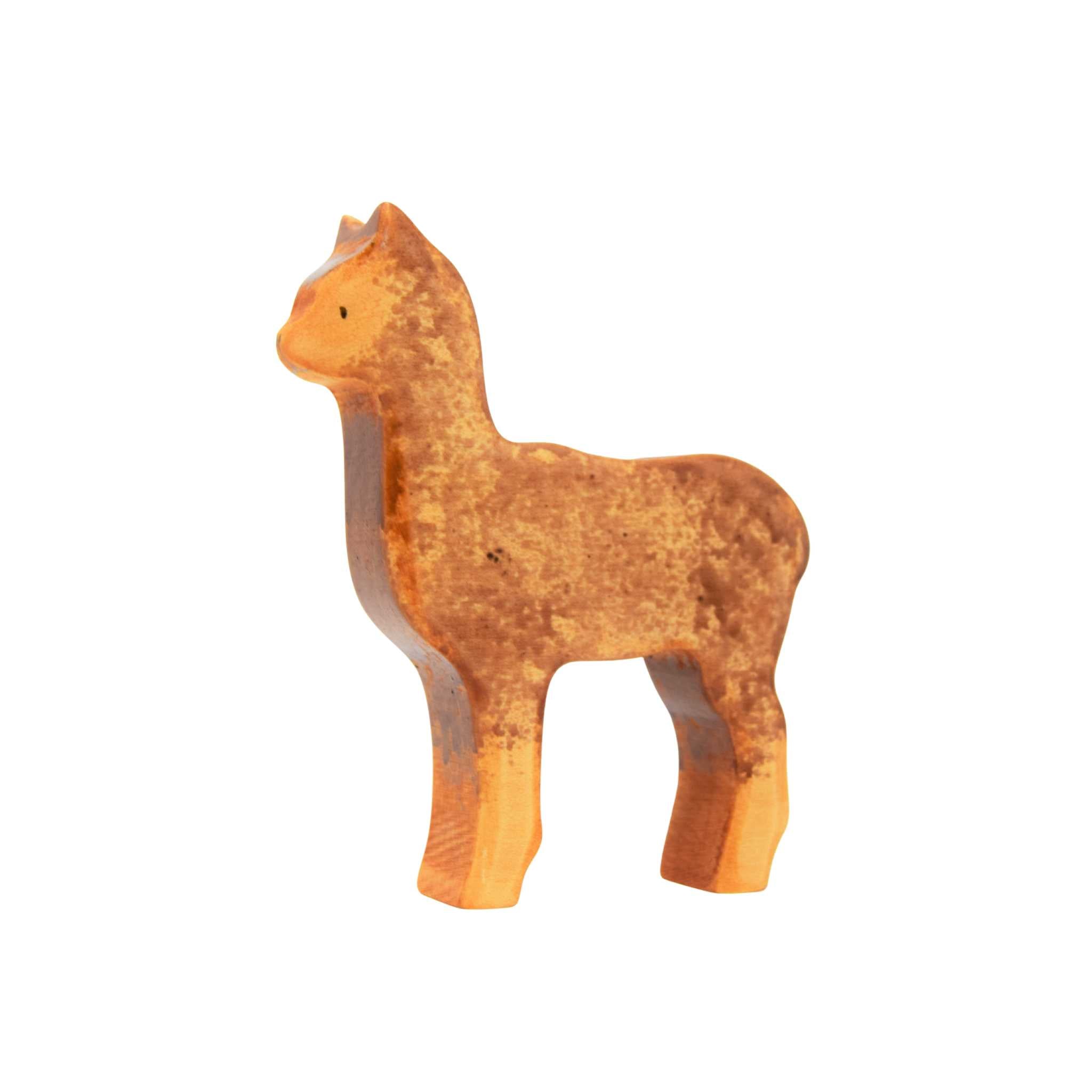 Eric & Albert Wooden Alpaca Toy