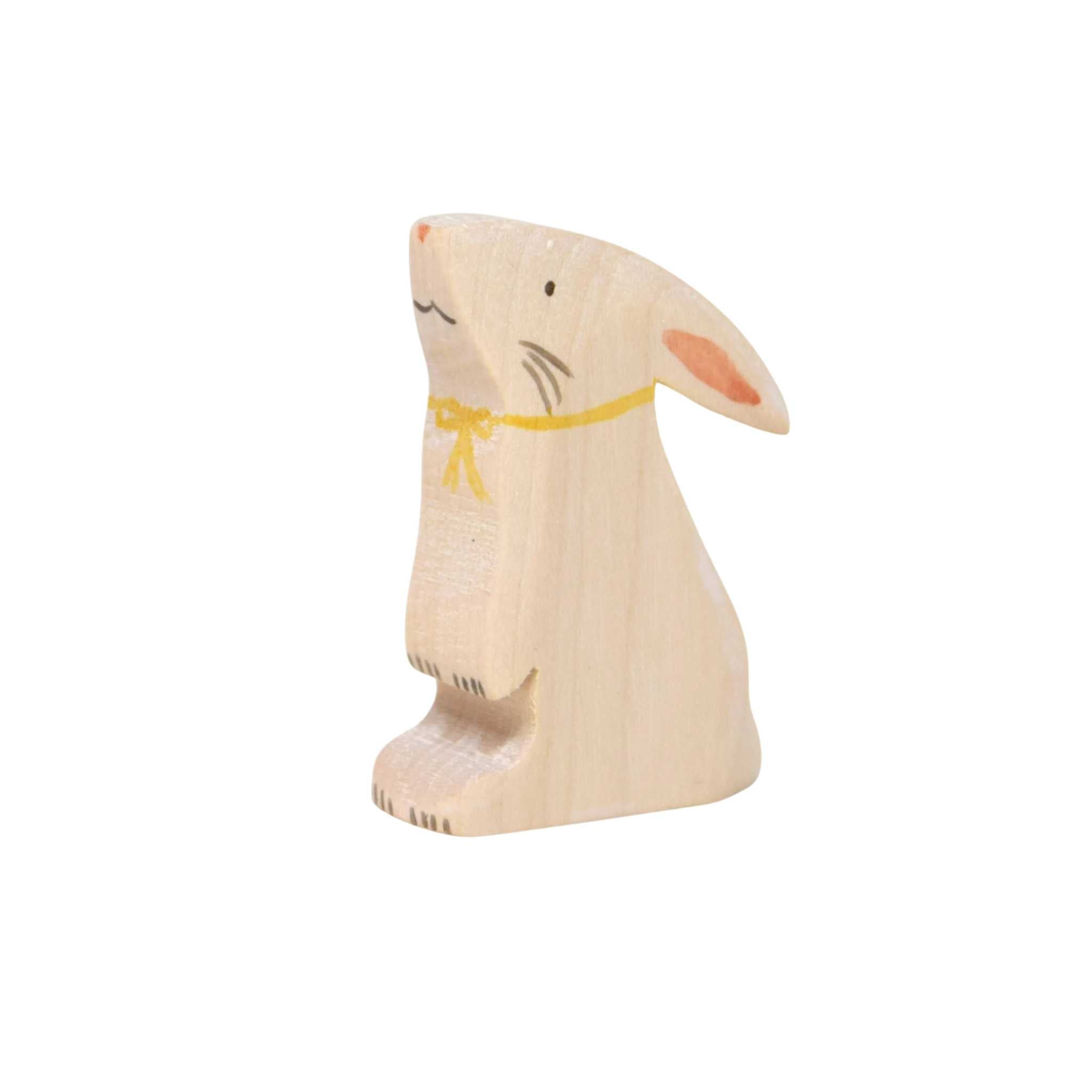 Eric & Albert Wooden Easter Bunny - Yellow