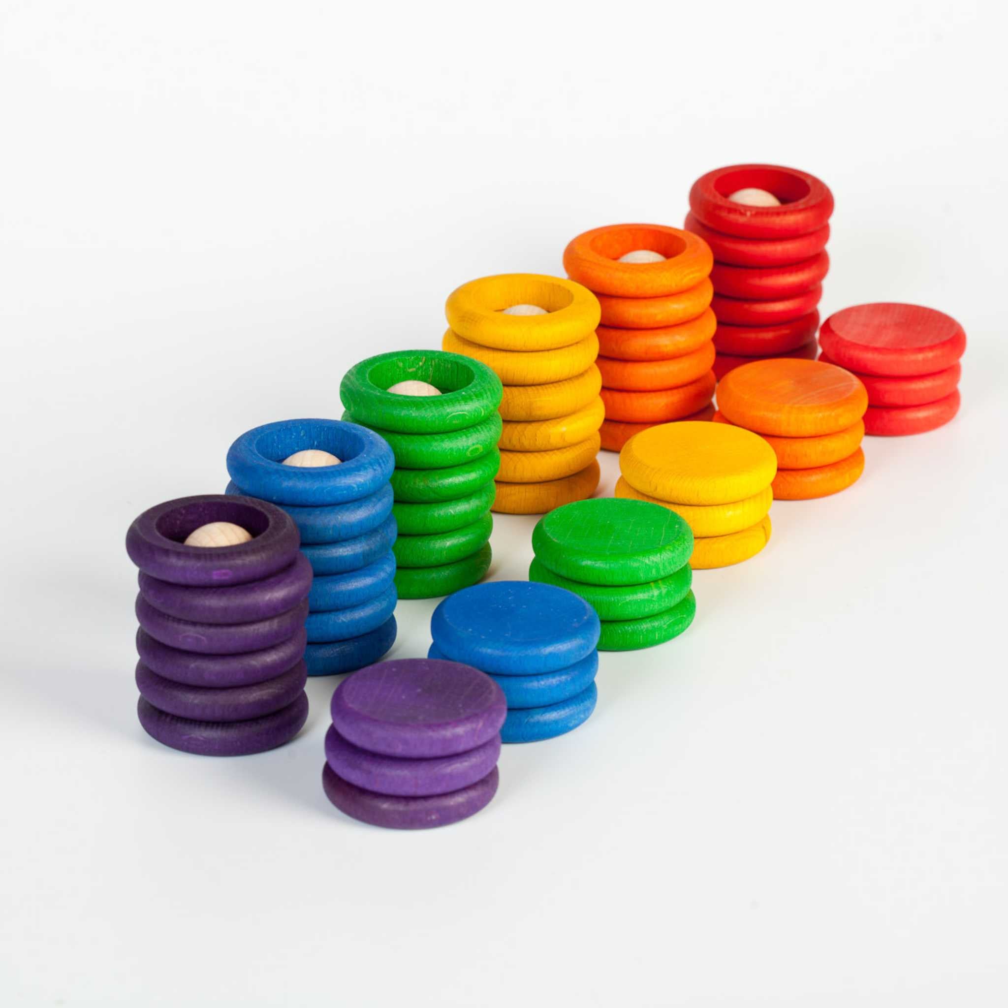 Grapat Nins, Rings & Coins Lined Up