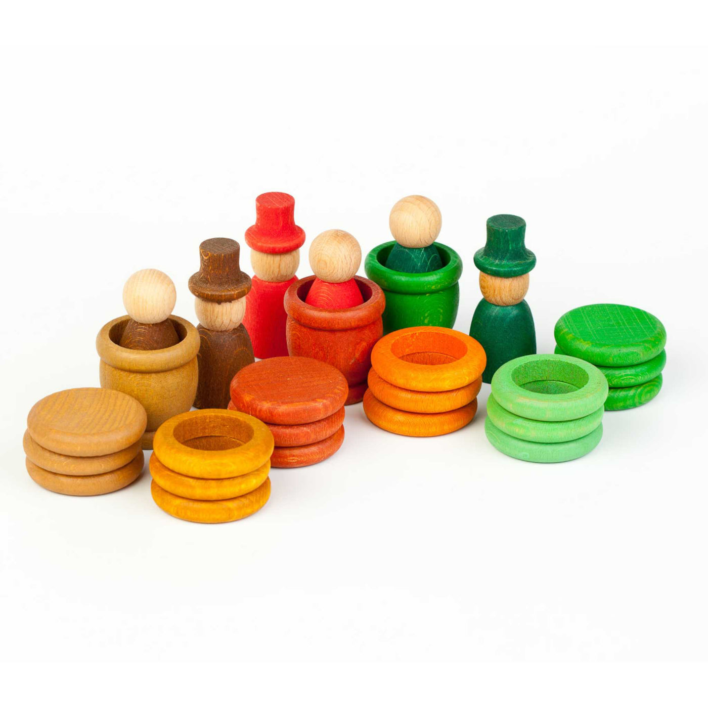 Aguamarina Autumn Nins Wooden Play Set