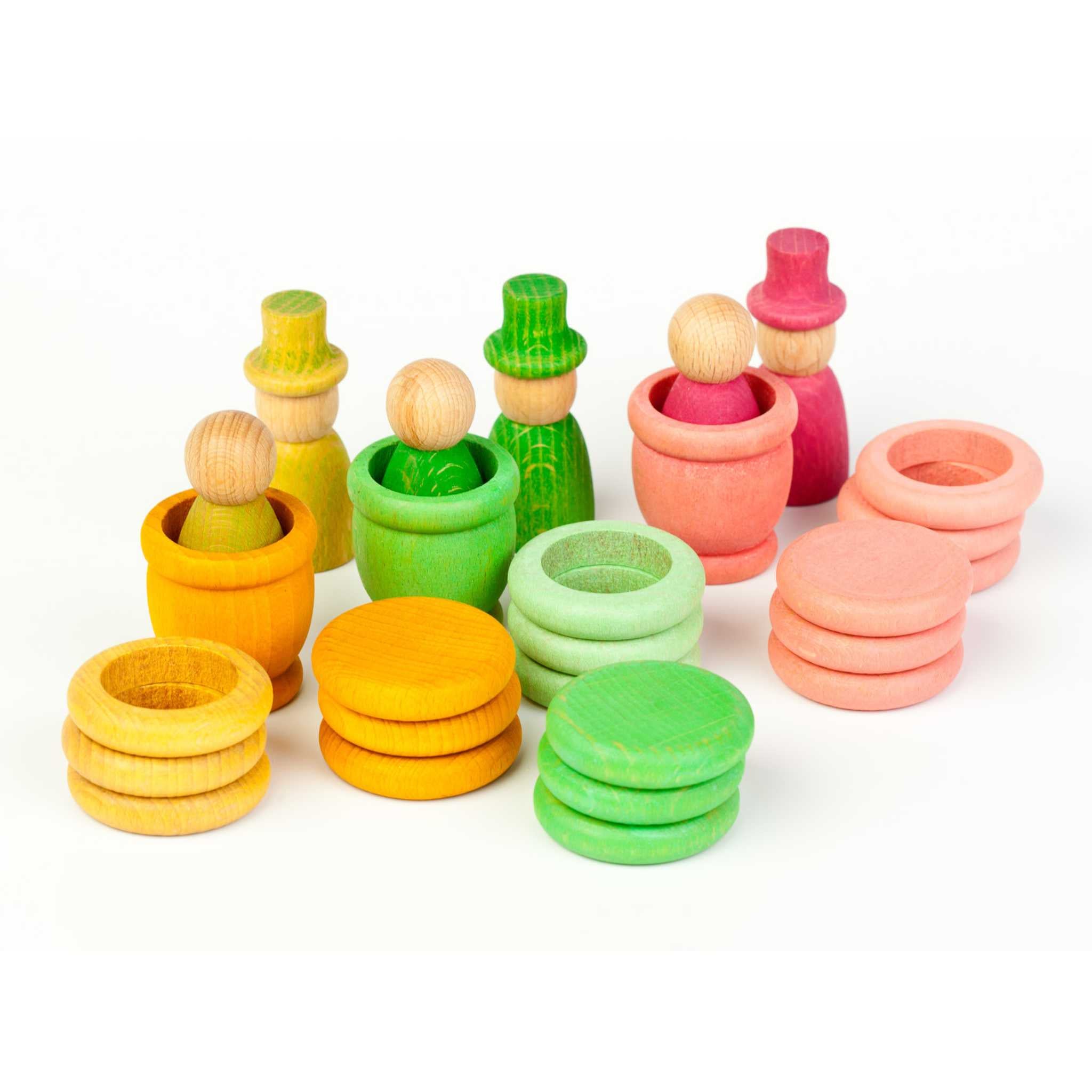 Aguamarina Spring Nins Wooden Play Set