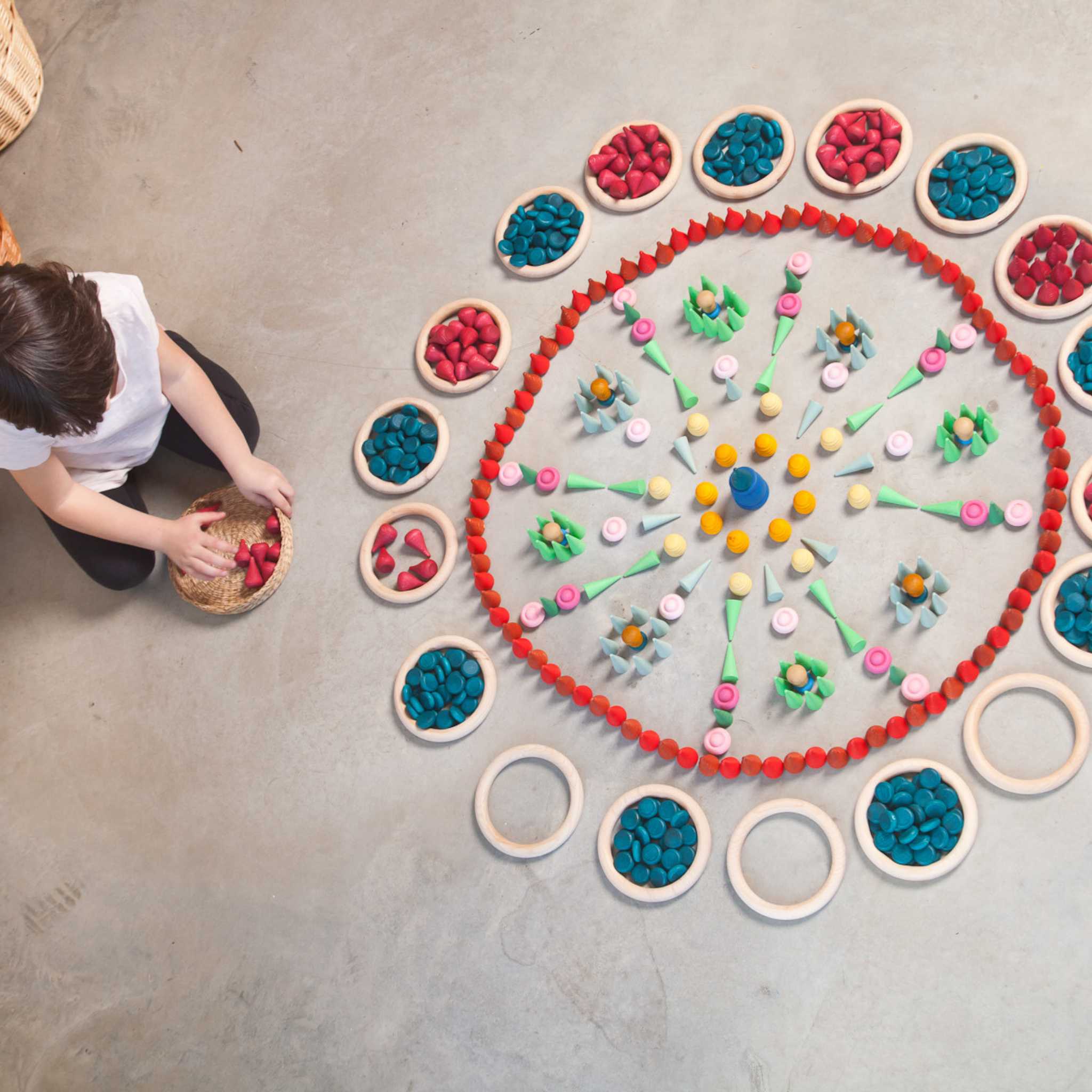 Grapat Mandala Little Coins - 36 Loose Pieces With Other Mandalas