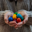 Grapat 36 x Mandala Rainbow Eggs In Hands