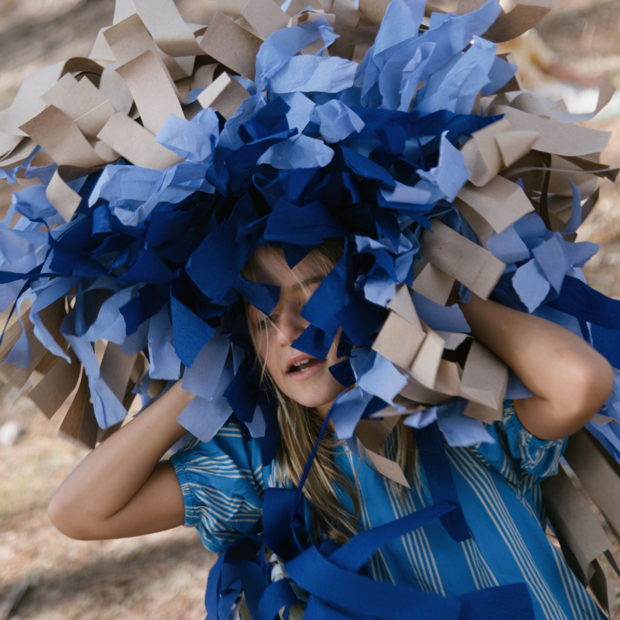 Grapat Your Day - Styled Image - Girl with Party Headdress