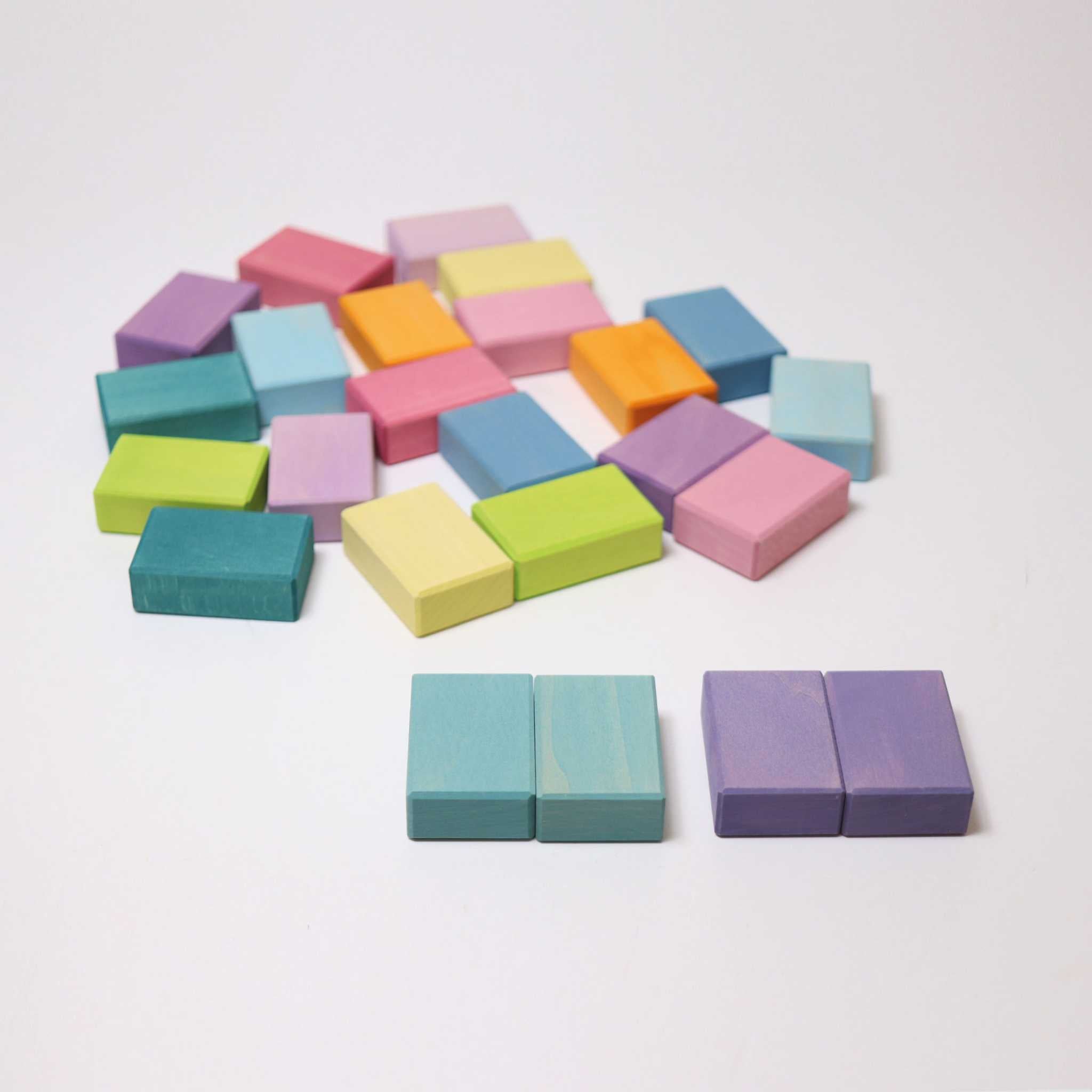 Pastel Duo Building Blocks