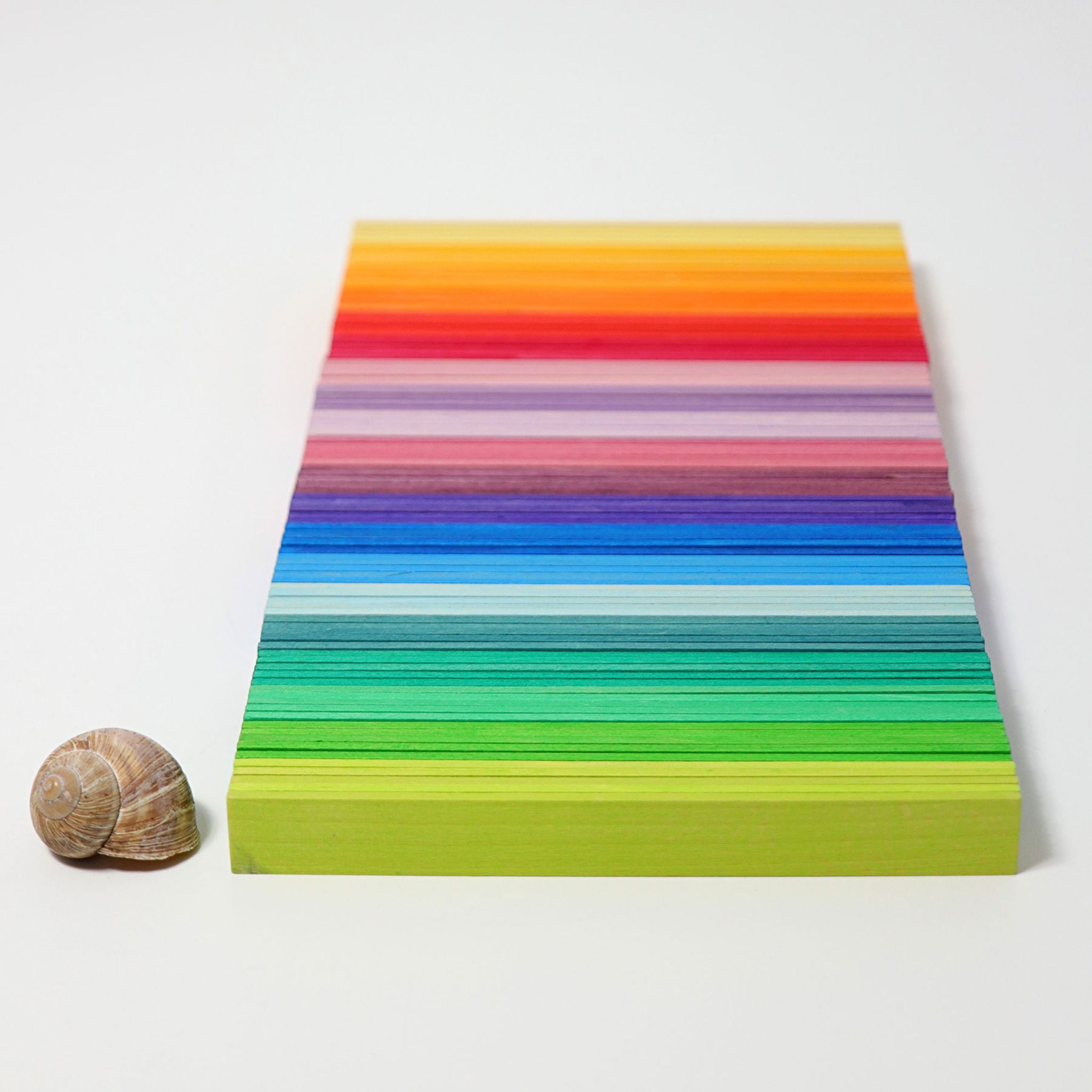 Grimm's Leonardo Wooden Sticks Lined Up