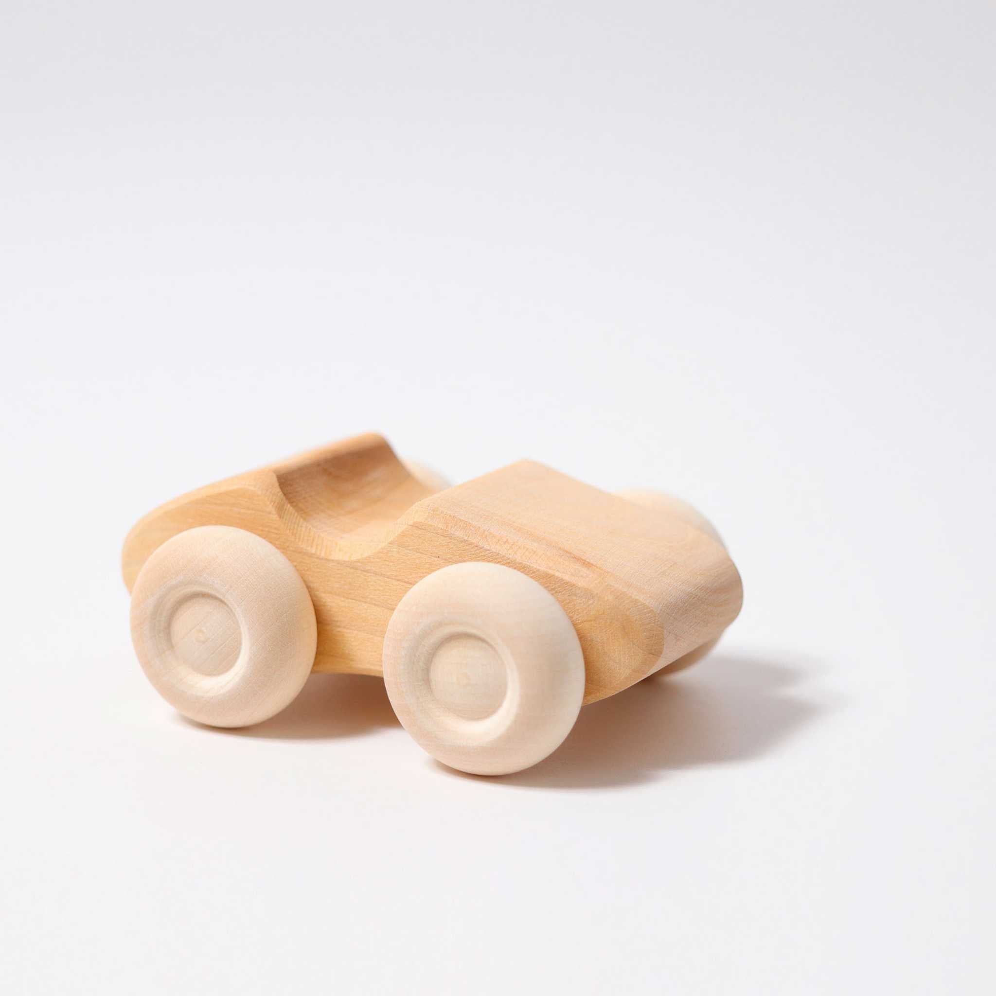 Grimm's Six Wooden Cars - Racing Version