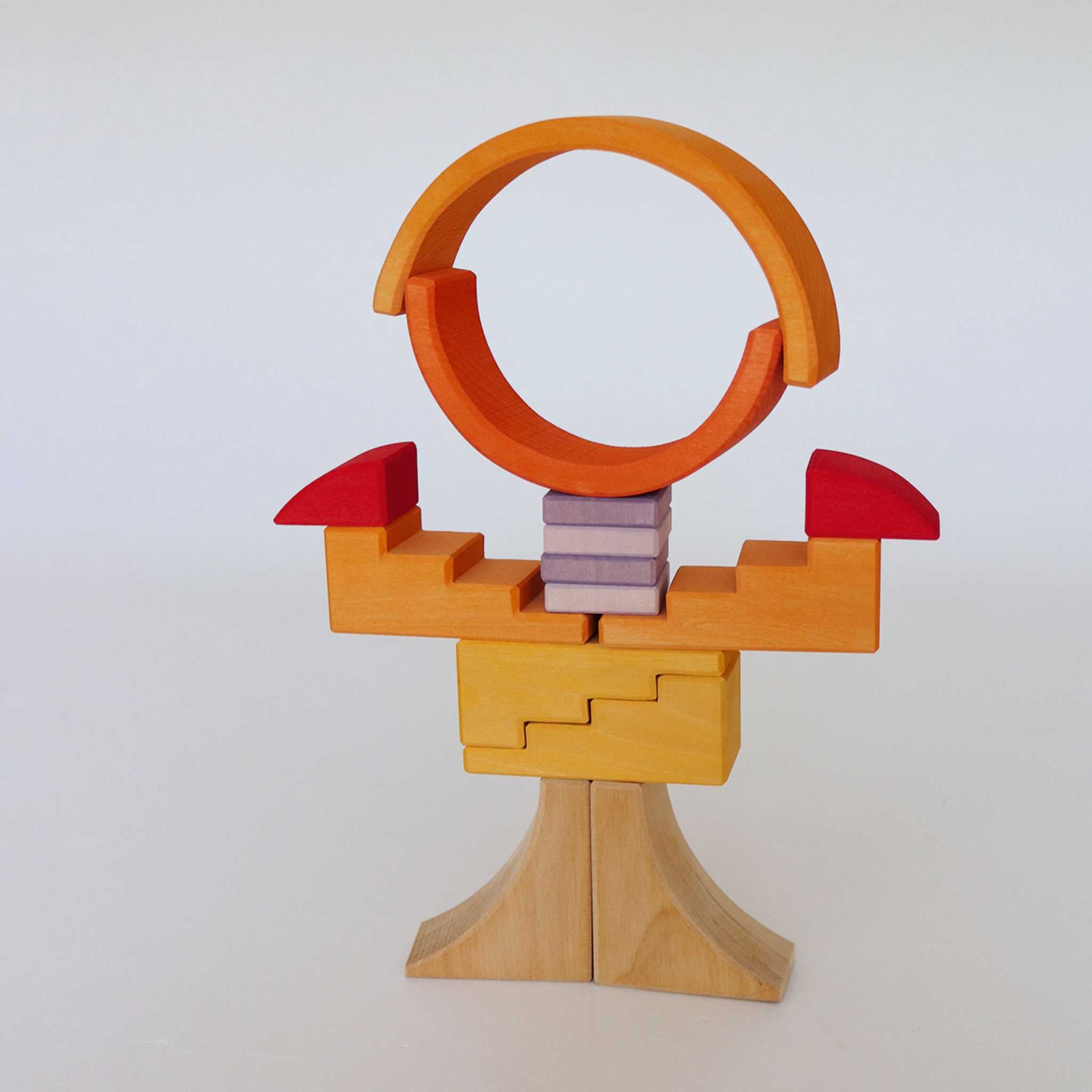 Grimm's Building World - Dessert Sands -Orange Character