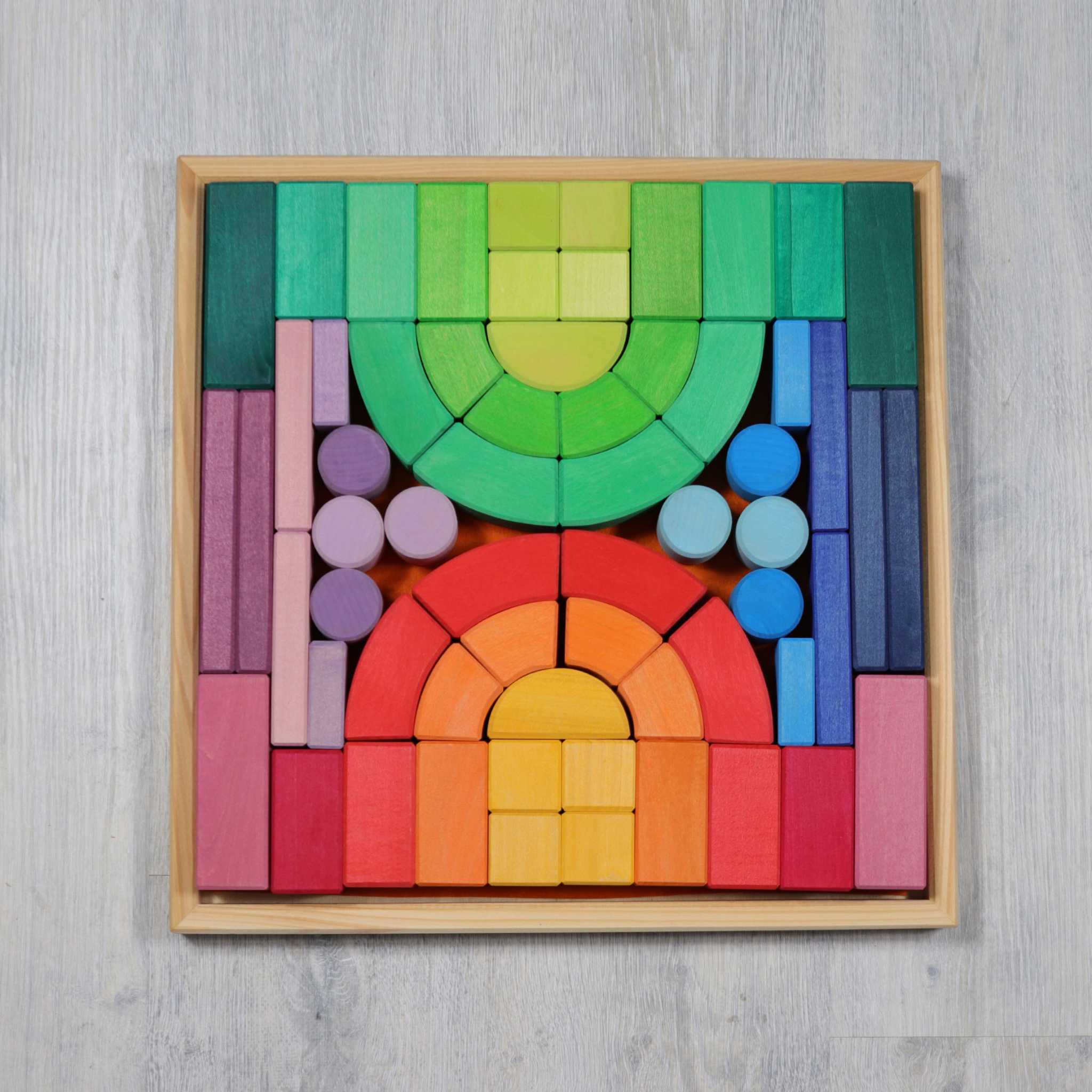 Grimm's Romanesque Building Set - Looking Down