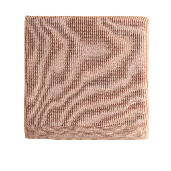 Hvid Felix Merino Wool Blanket in Rose