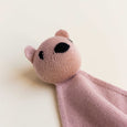 Hvid Tokki Teddy Comforter Blush Face Detail