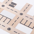 Just Blocks Just Roads Set Up Close
