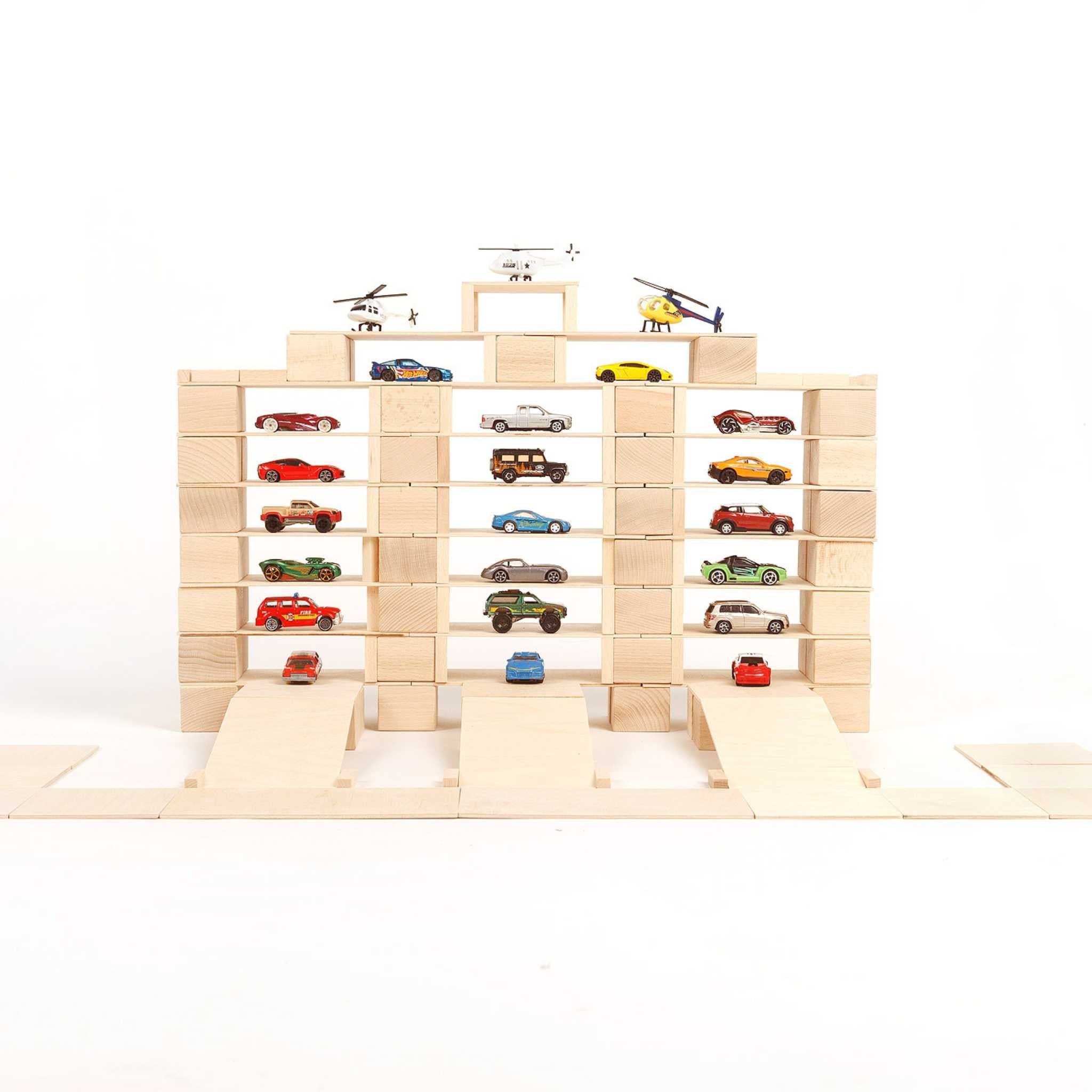 Just Blocks Medium Set Garage Configuration