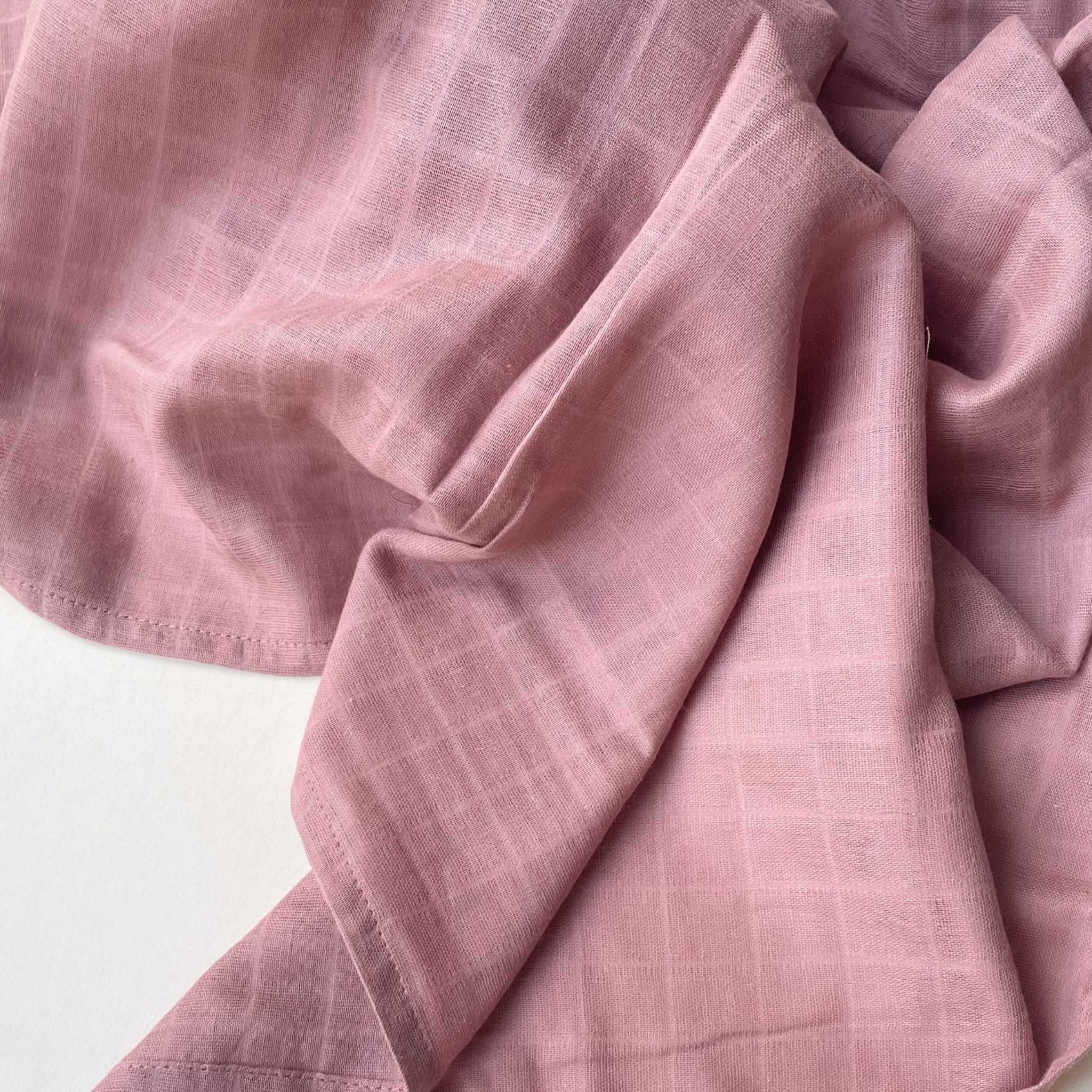 Konges Slojd Big Muslin Swaddle Burlwood Details