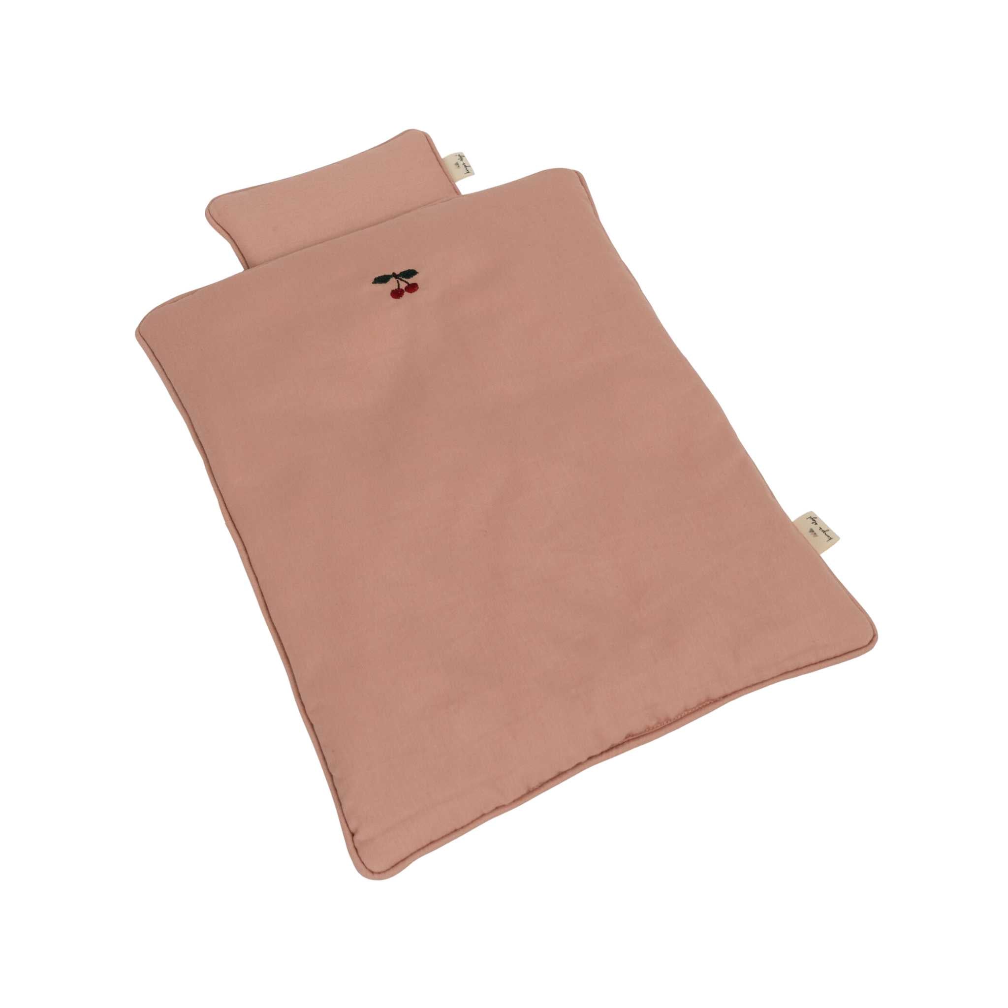 Konges Slojd Dolls Bedding In Mahogany Rose Print Main Image