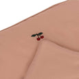 Konges Slojd Dolls Bedding In Mahogany Rose Print Up Close