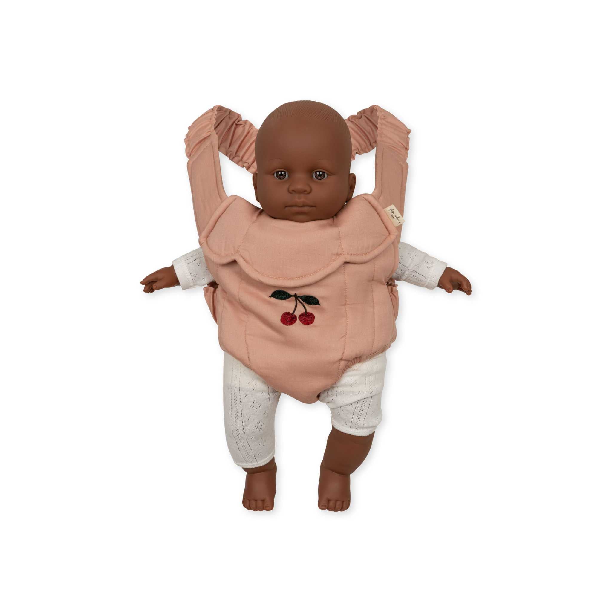 Konges Slojd Dolls Carrier Mahogany Rose On Doll