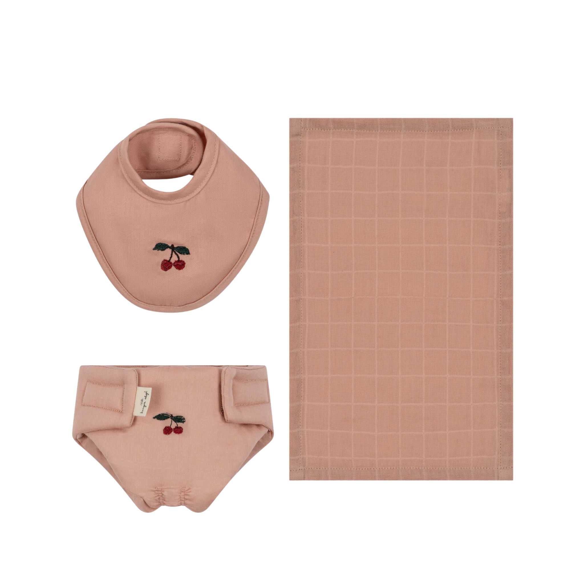 Konges Slojd Dolls Nursery Set Mahogany Rose