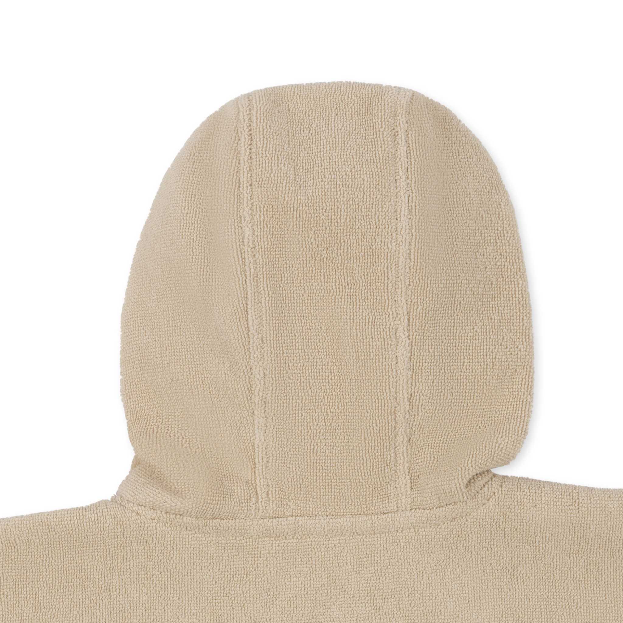 Konges Sløjd Terry Poncho - Lemon Back of Hood