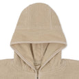 Konges Sløjd Terry Poncho - Lemon Front of Hood
