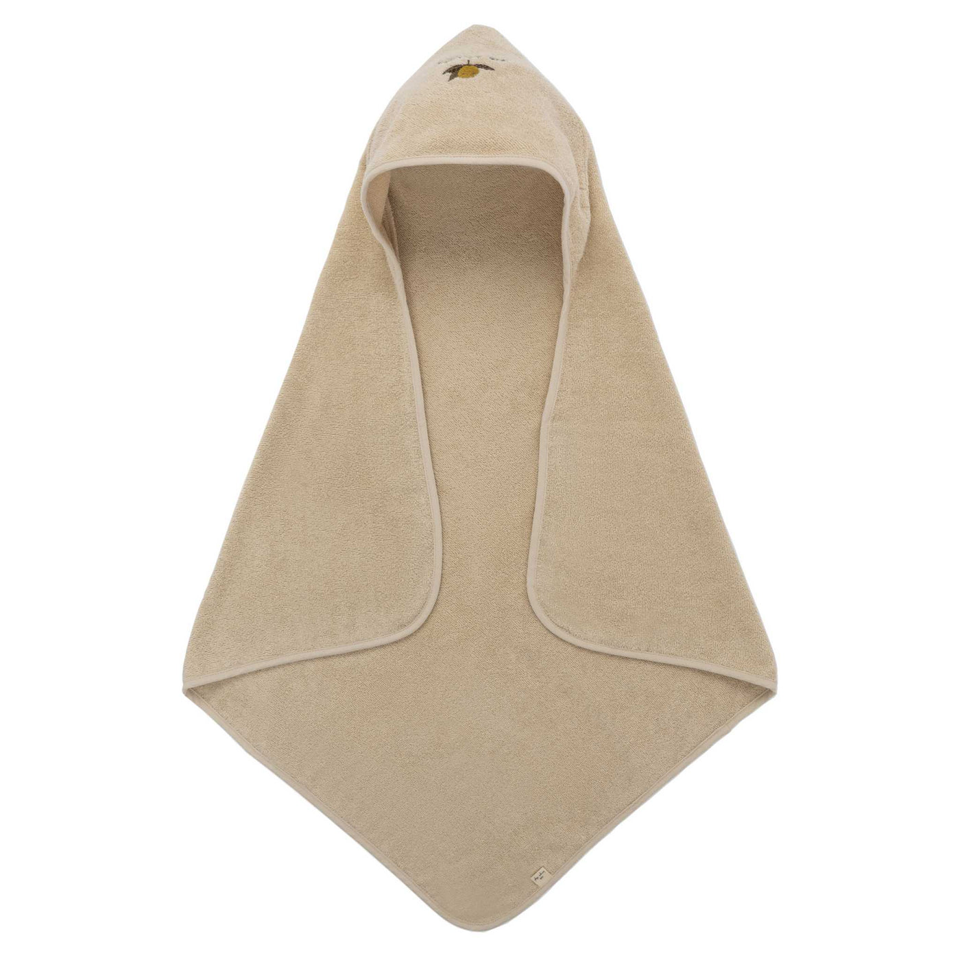 Konges Sløjd Terry Hooded Towel - Lemon