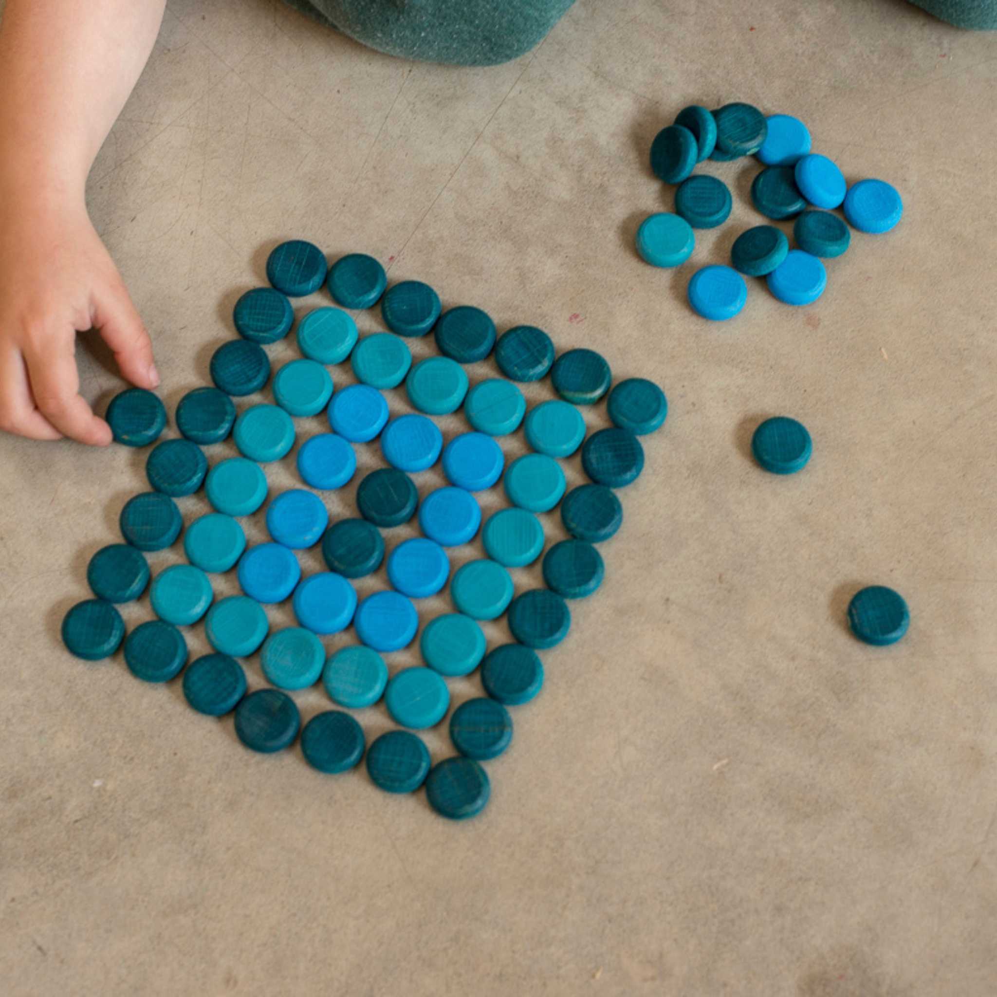 Little Hands With Grapat Mandala Little Coins - 36 Loose Pieces