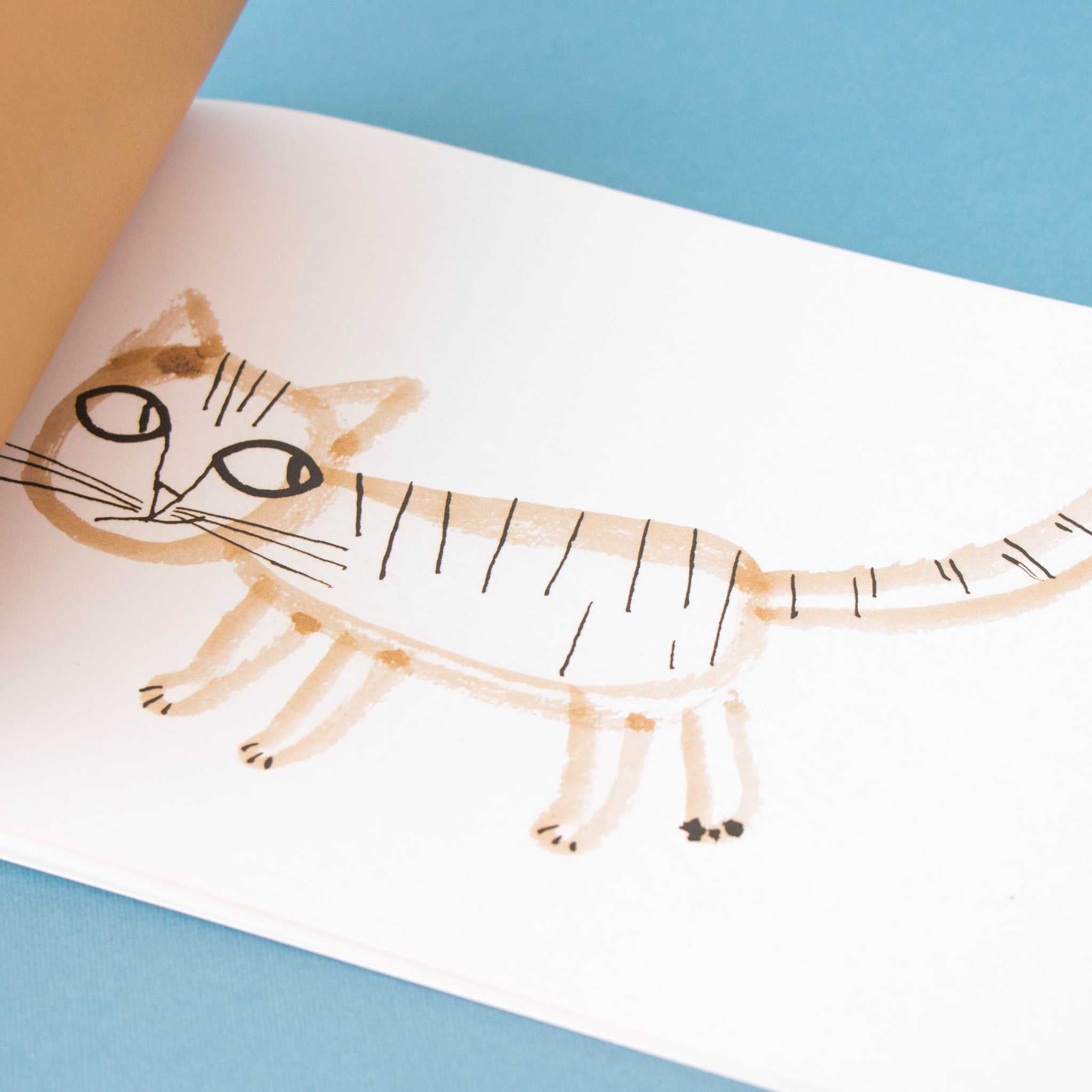 Londji Art & Painting Activity Book Cat Page