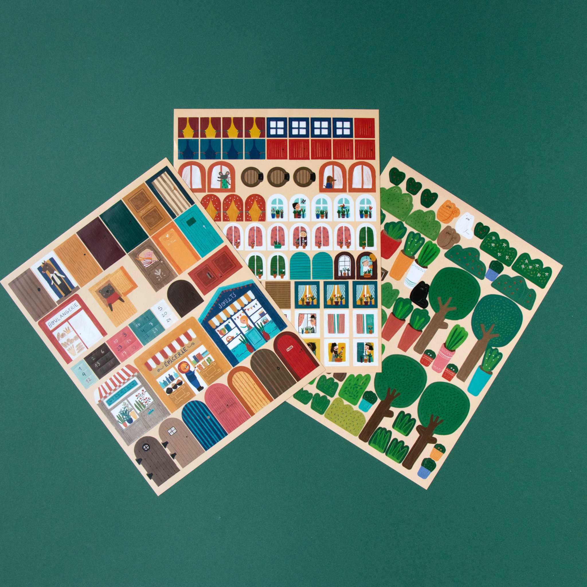 Londji Chez Moi Sticker Activity Sticker Sheets