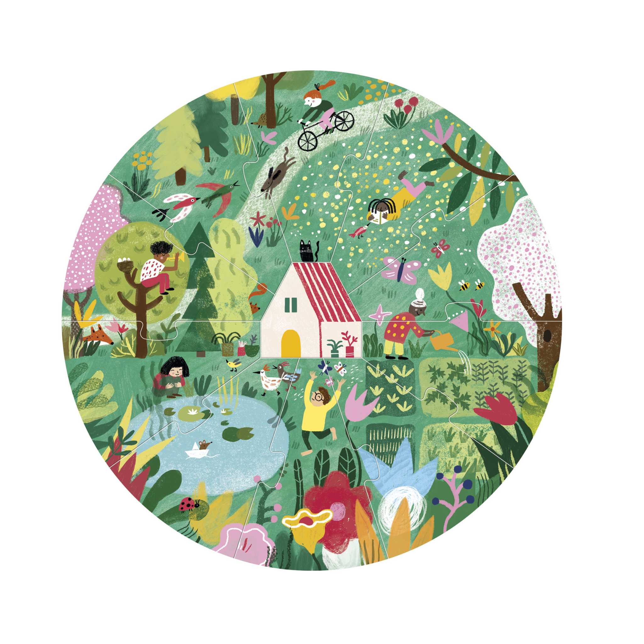 Londji-A-Home-For-Nature-Puzzle-Completed-Spring-On-White-Background