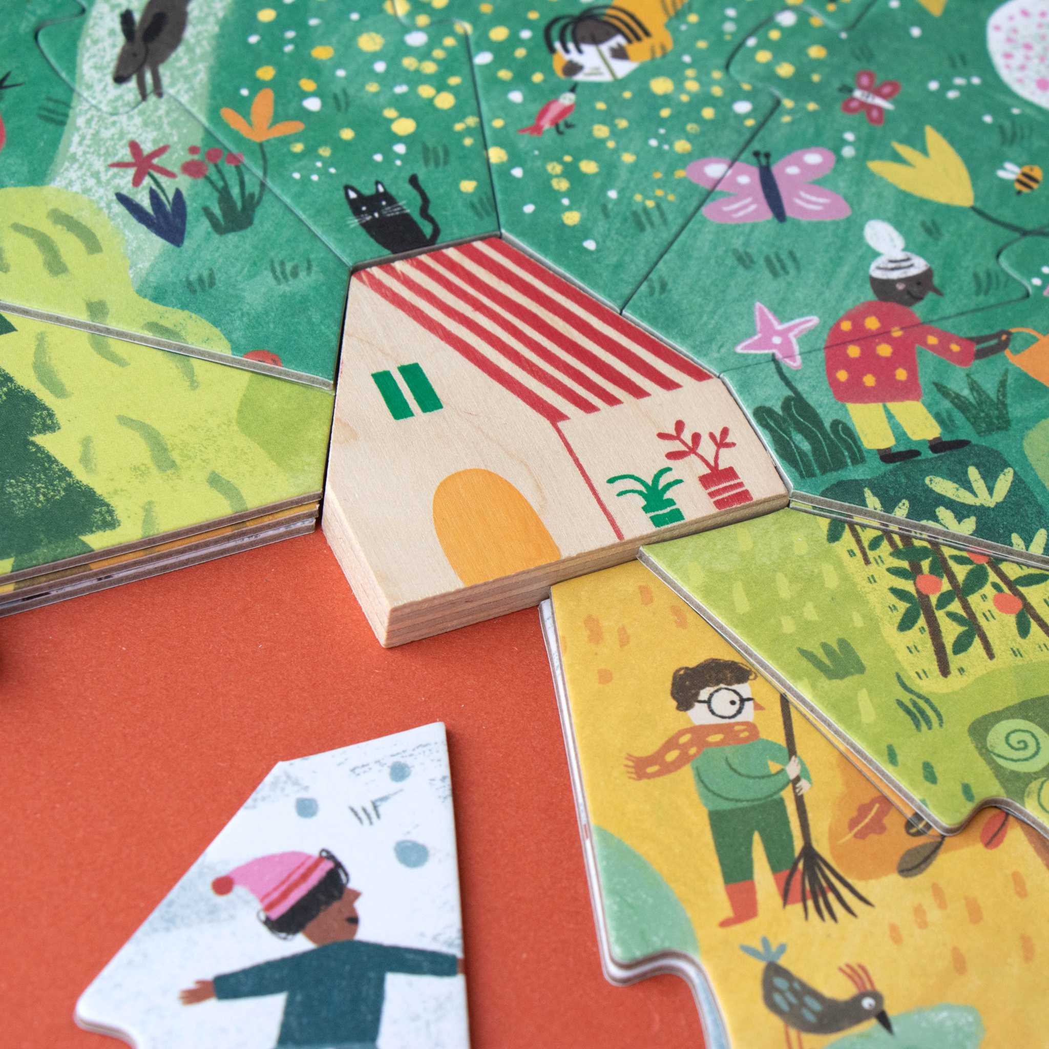 Londji-A-Home-For-Nature-Puzzle-Completed-Autumn-Up-Close-Detail