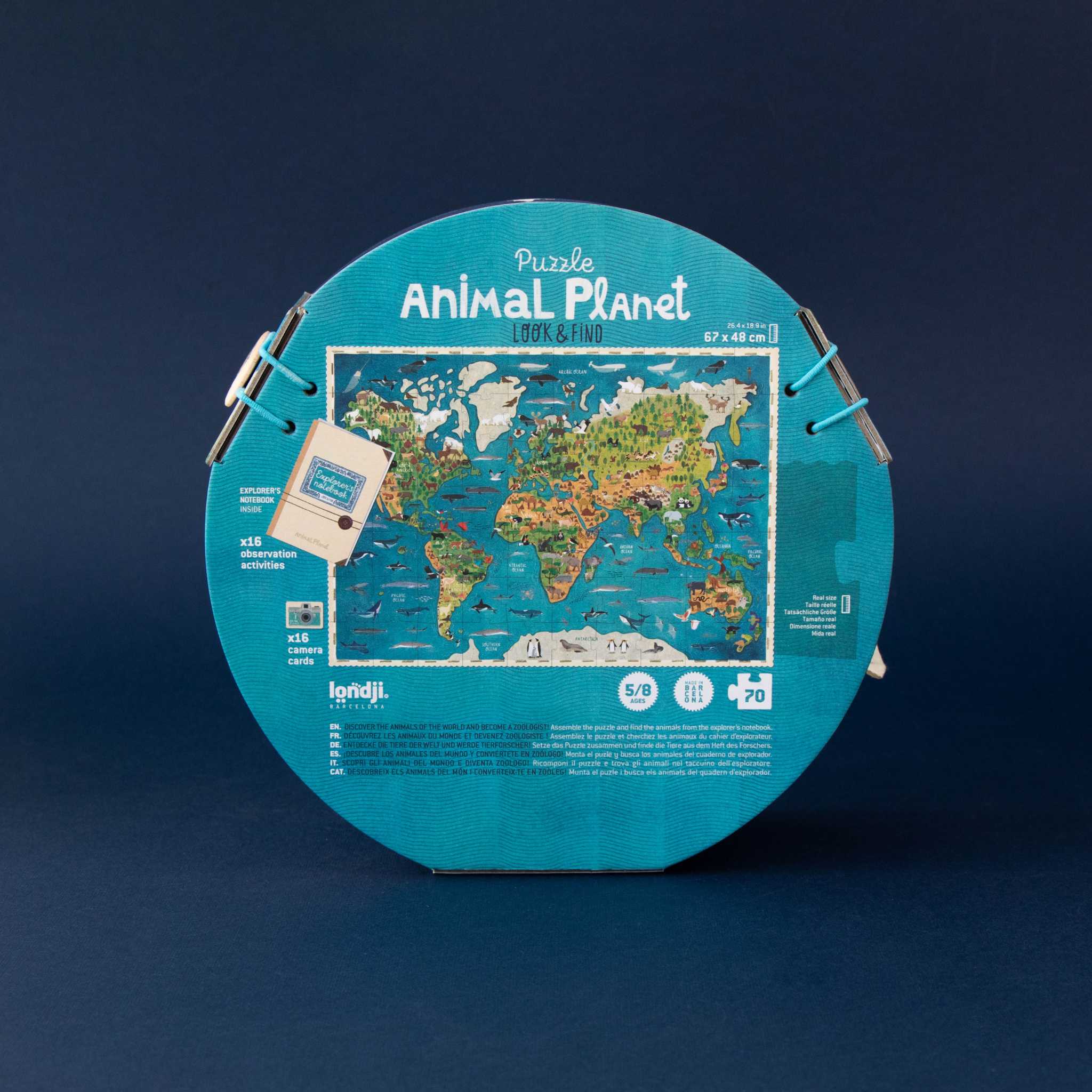 Londji Animal Jigsaw - Packaging Back