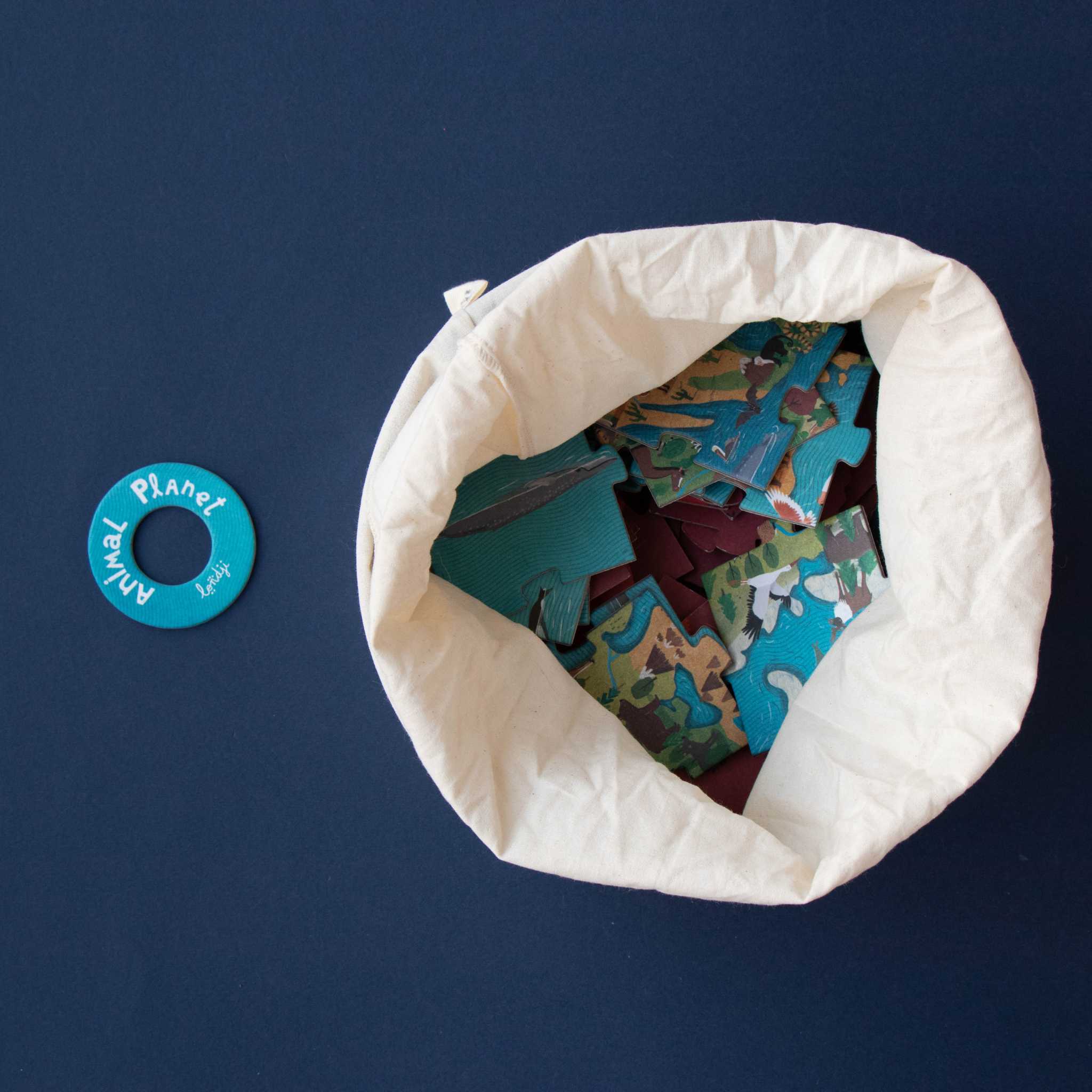 Londji Animal Jigsaw - Showing Bag