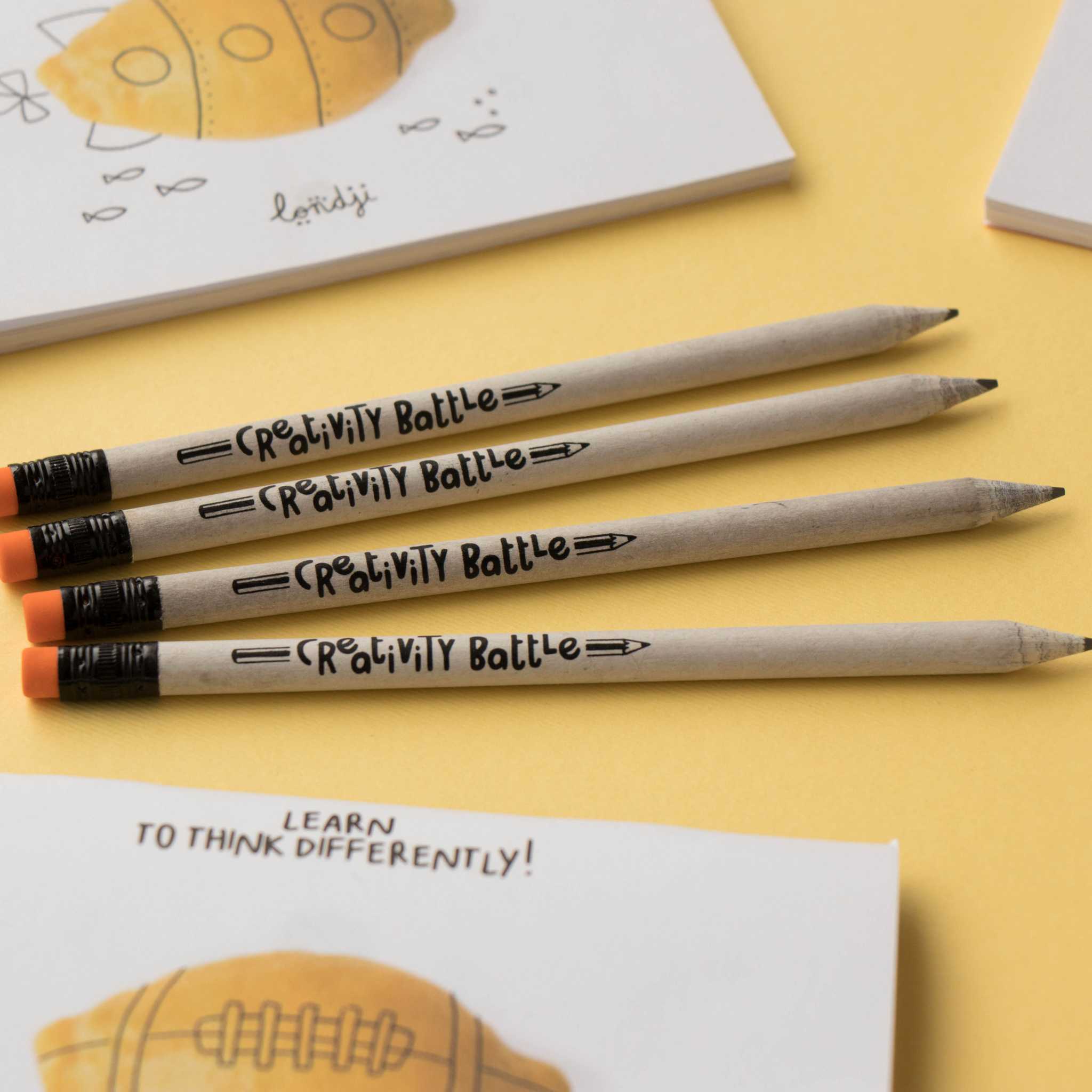 Londji Creativity Battle Activity Pencils Close Up