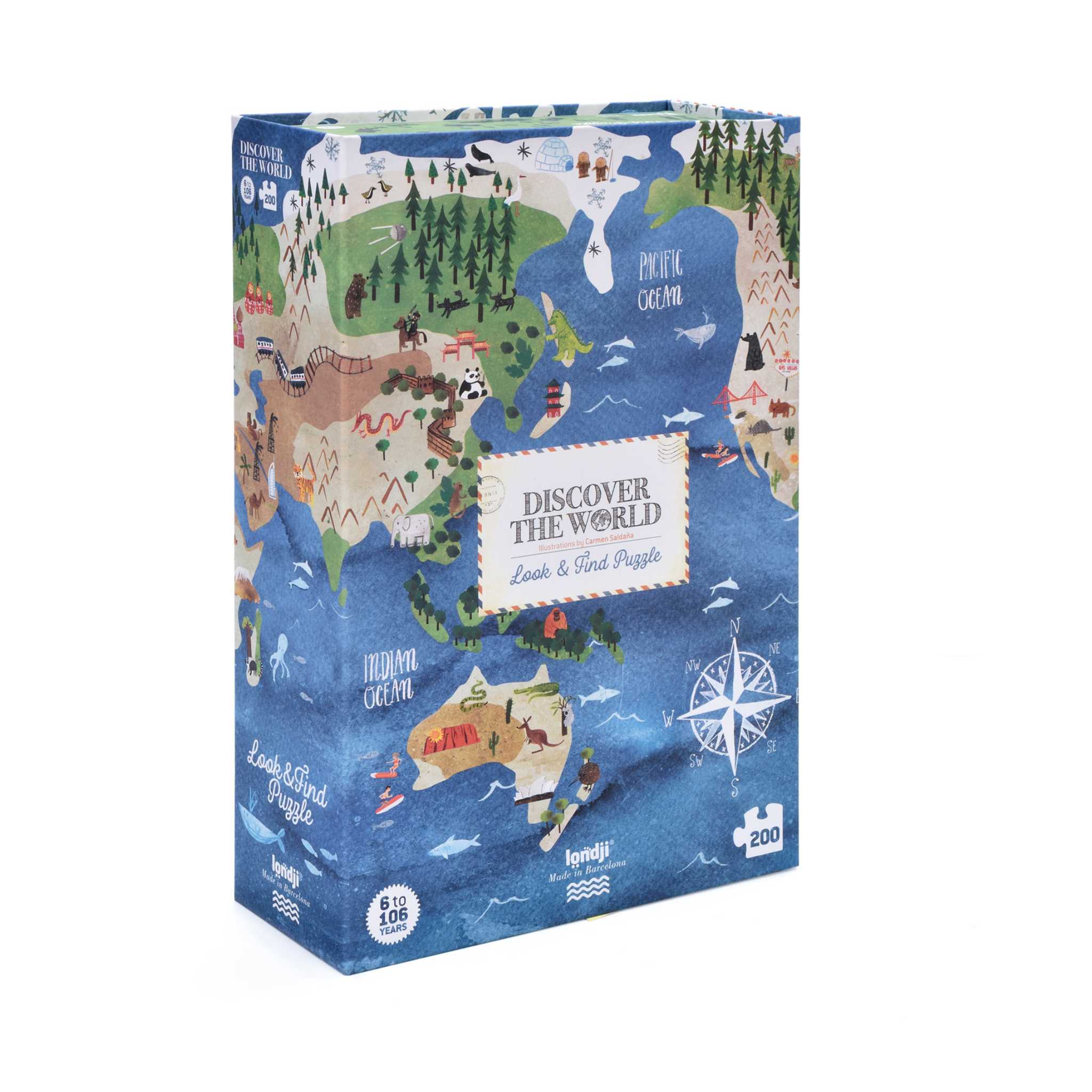 Londji Discover The World Jigsaw Box