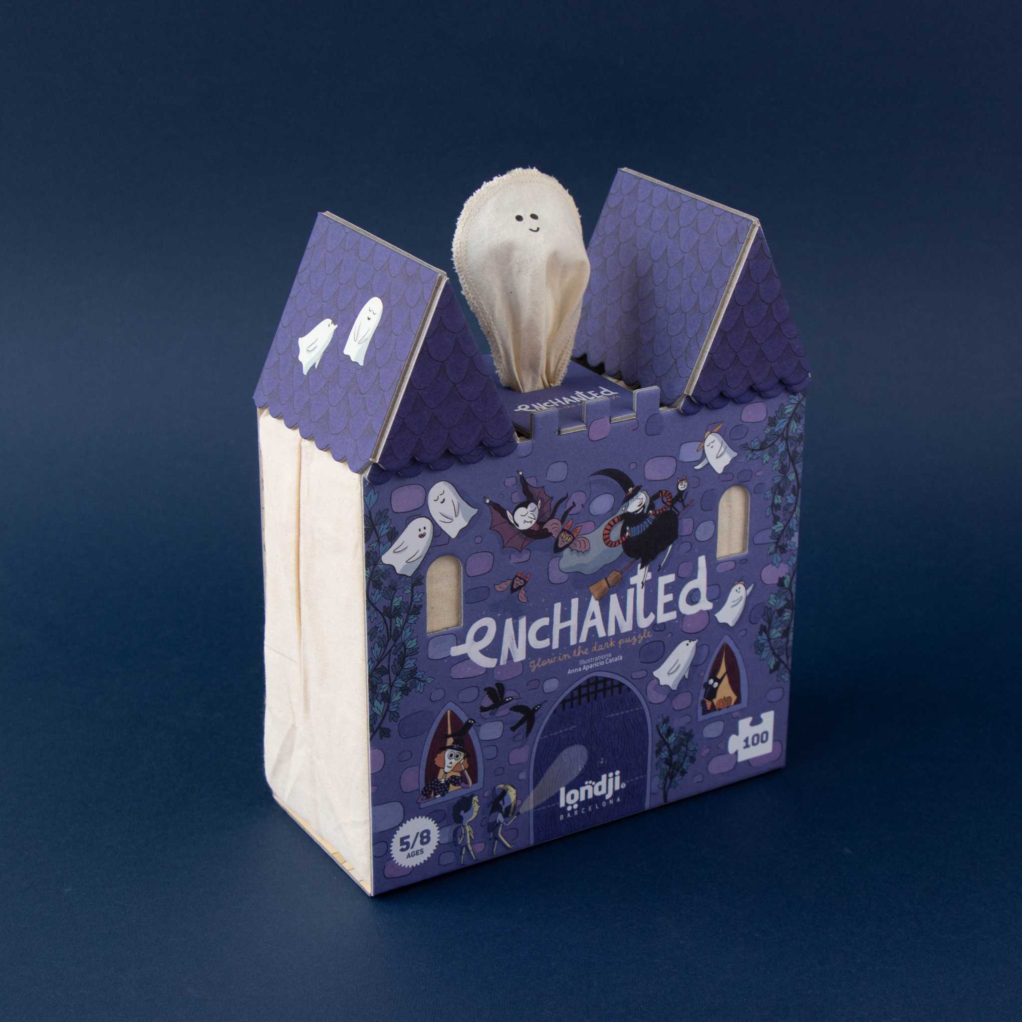 Londji Enchanted Jigsaw -Box & Ghost Detail