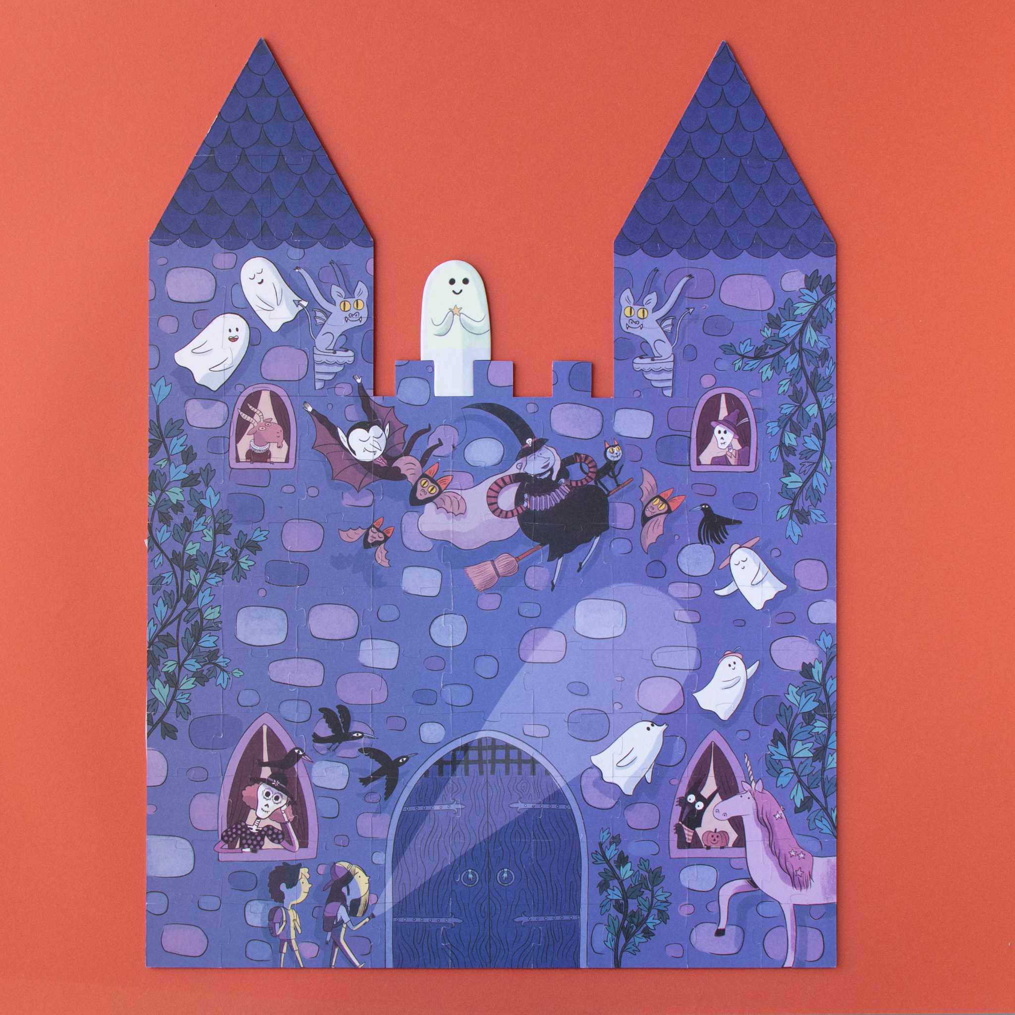 Londji Enchanted Jigsaw -Complete Jigsaw Showing Outside Castle