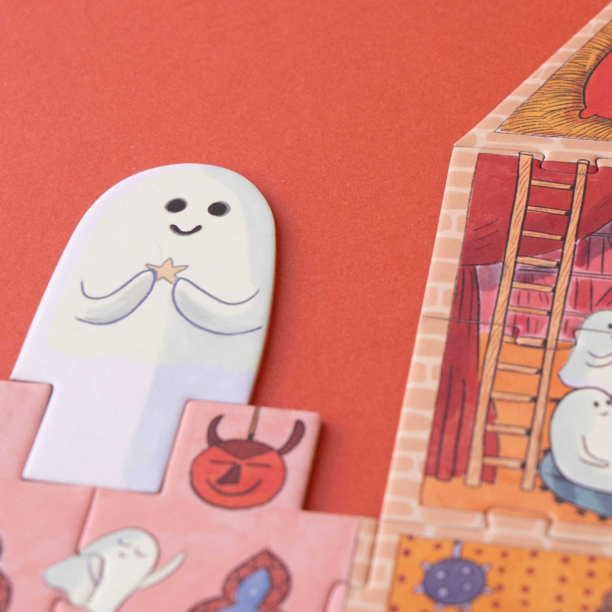 Londji Enchanted Jigsaw - Ghost Detail
