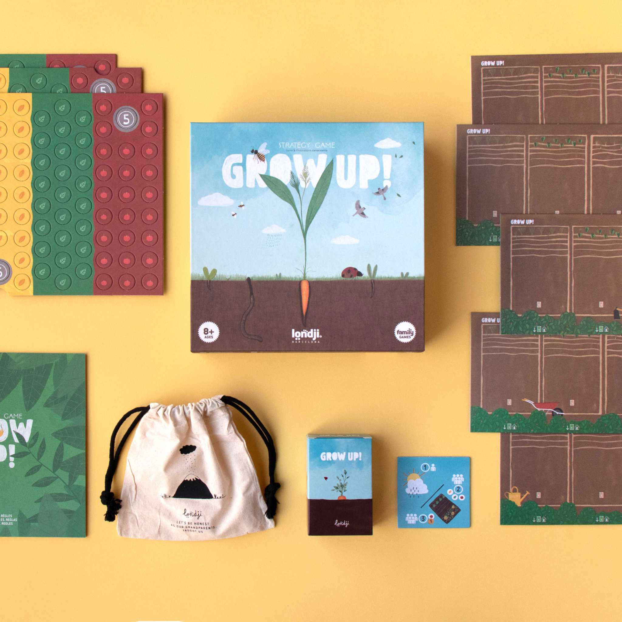 Londji Grow Up Game Box & Contents 