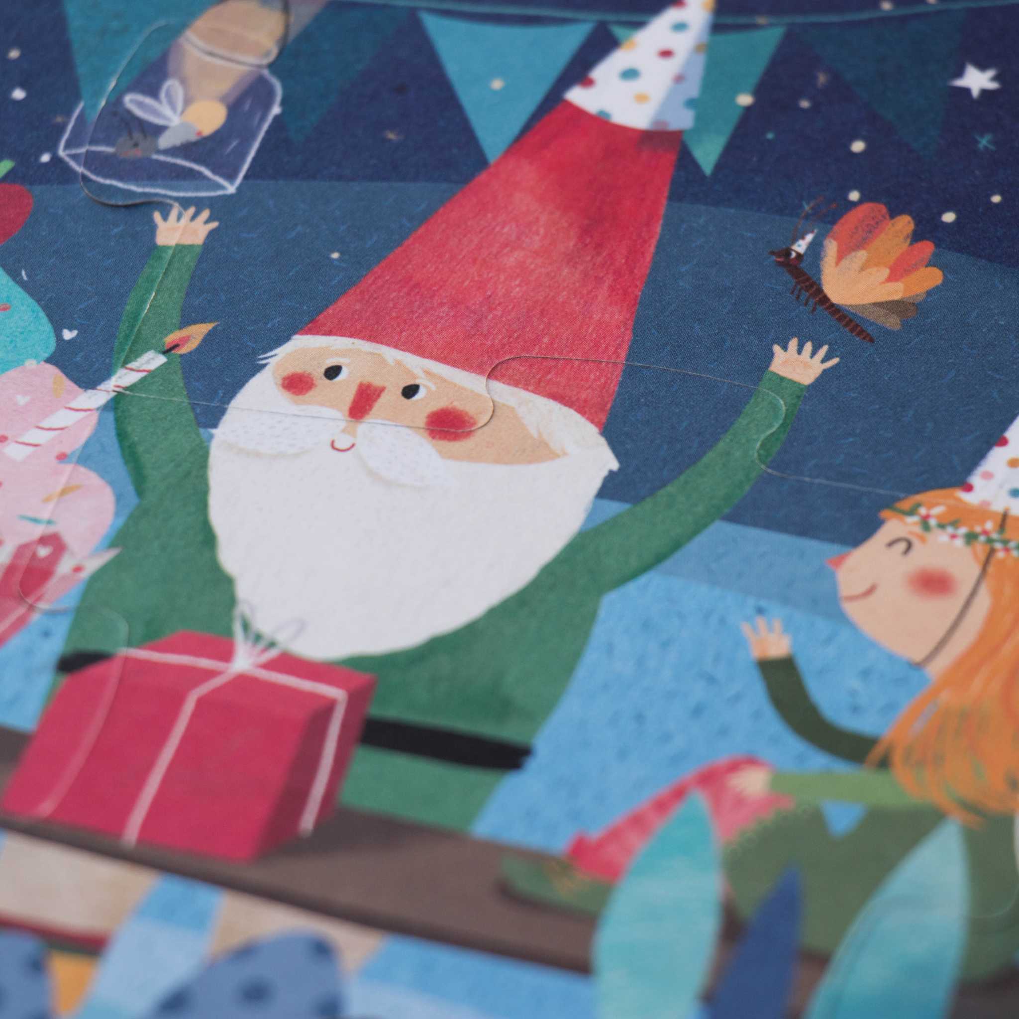 Londji Happy Birthday Unicorn Showing Jigsaw Elf Detail