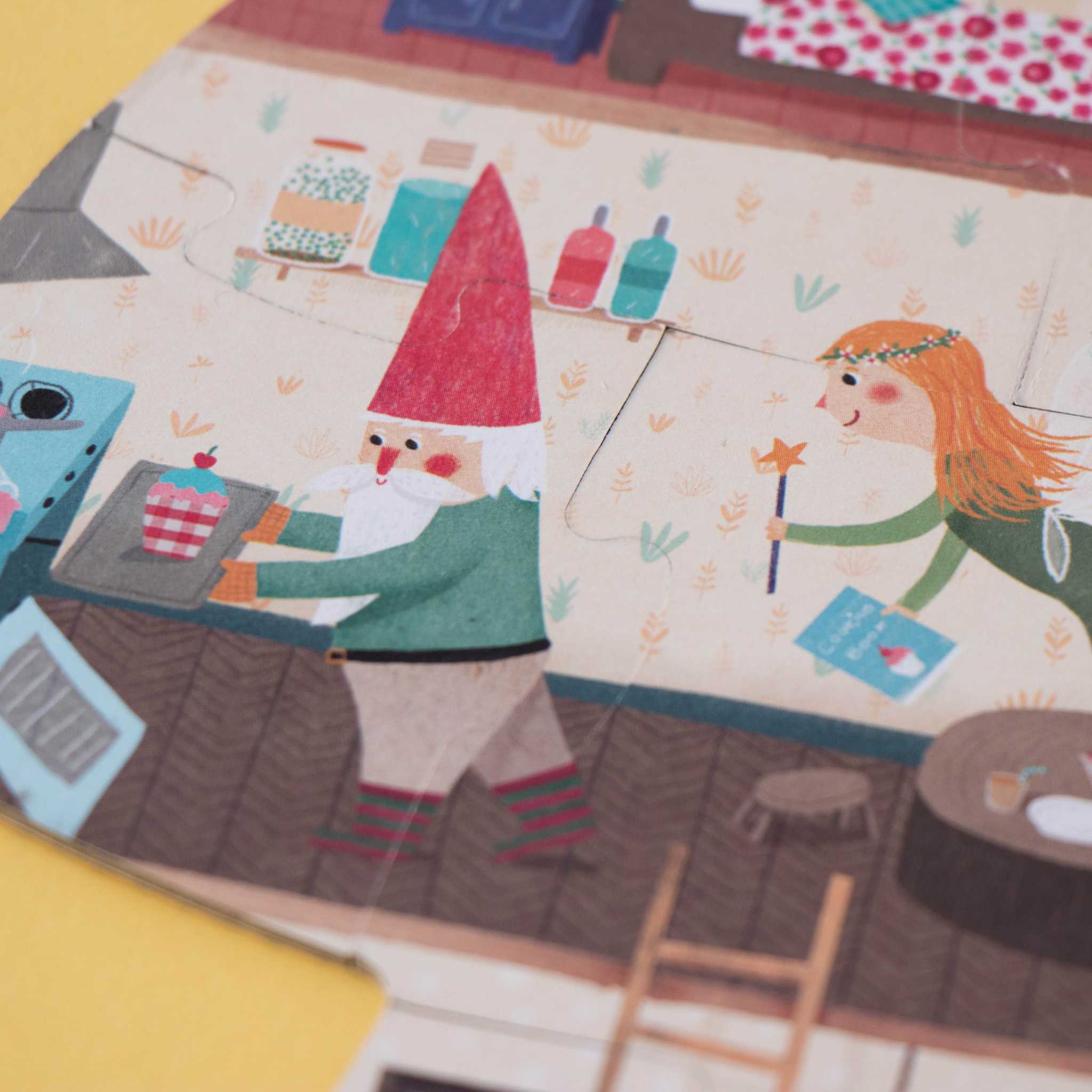 Londji Happy Birthday Unicorn Showing Jigsaw Elf Detail