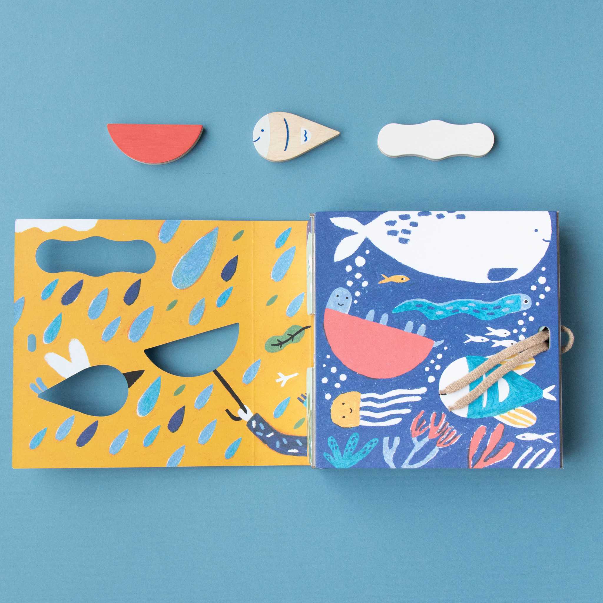 Londji-Imagine-Puzzle-Age 3+-Open-Box-Showing-Some-Pieces