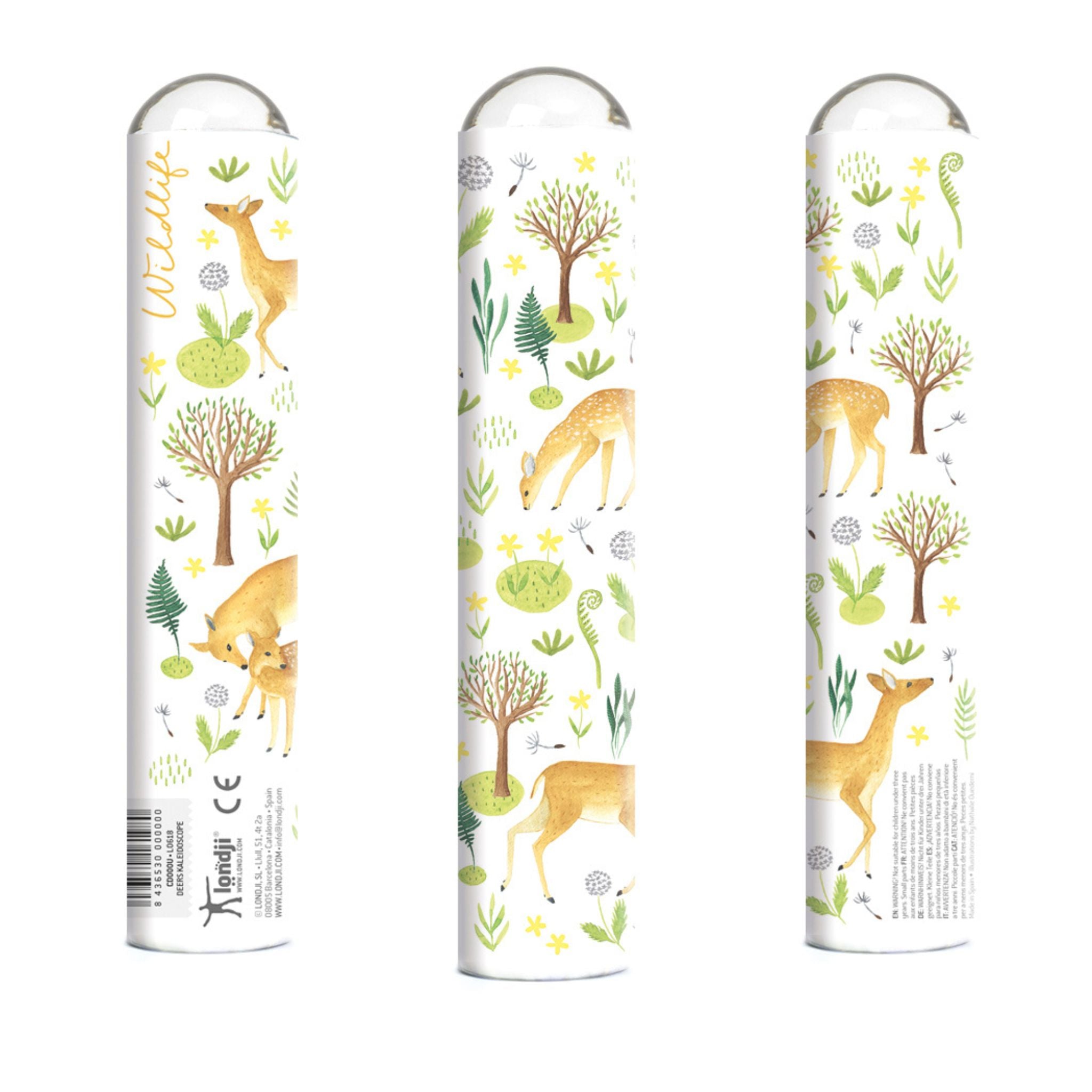 Londji Kaleidoscope Deers Showing All Sides